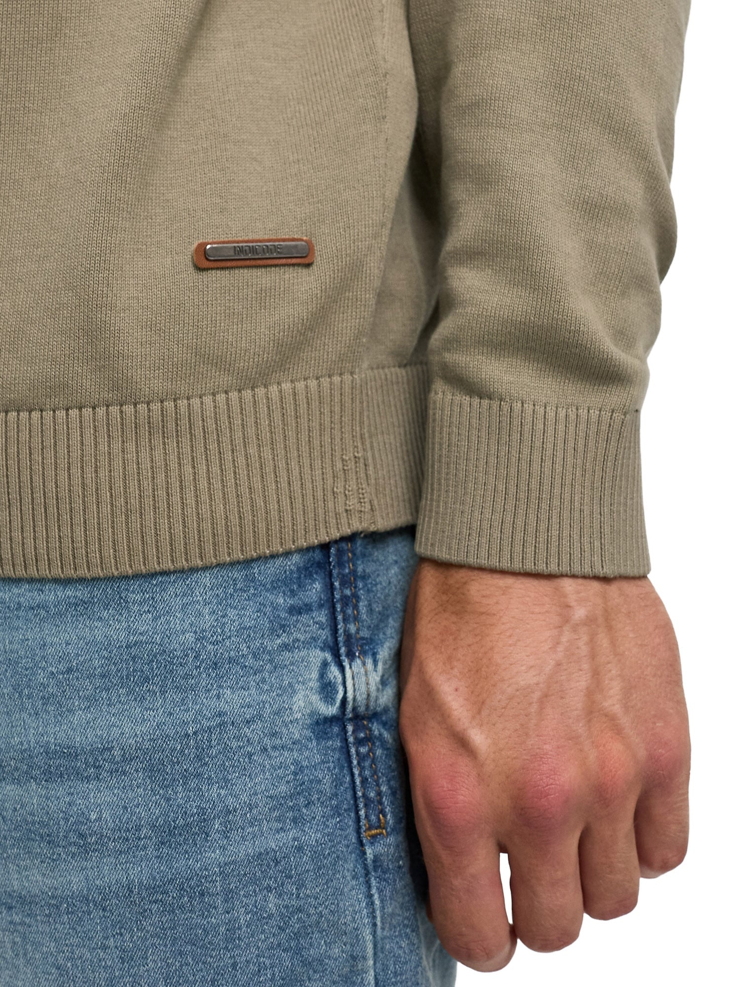 Indicode Strickjacke »INArkmill cardigan« Baumwolle, regular fit