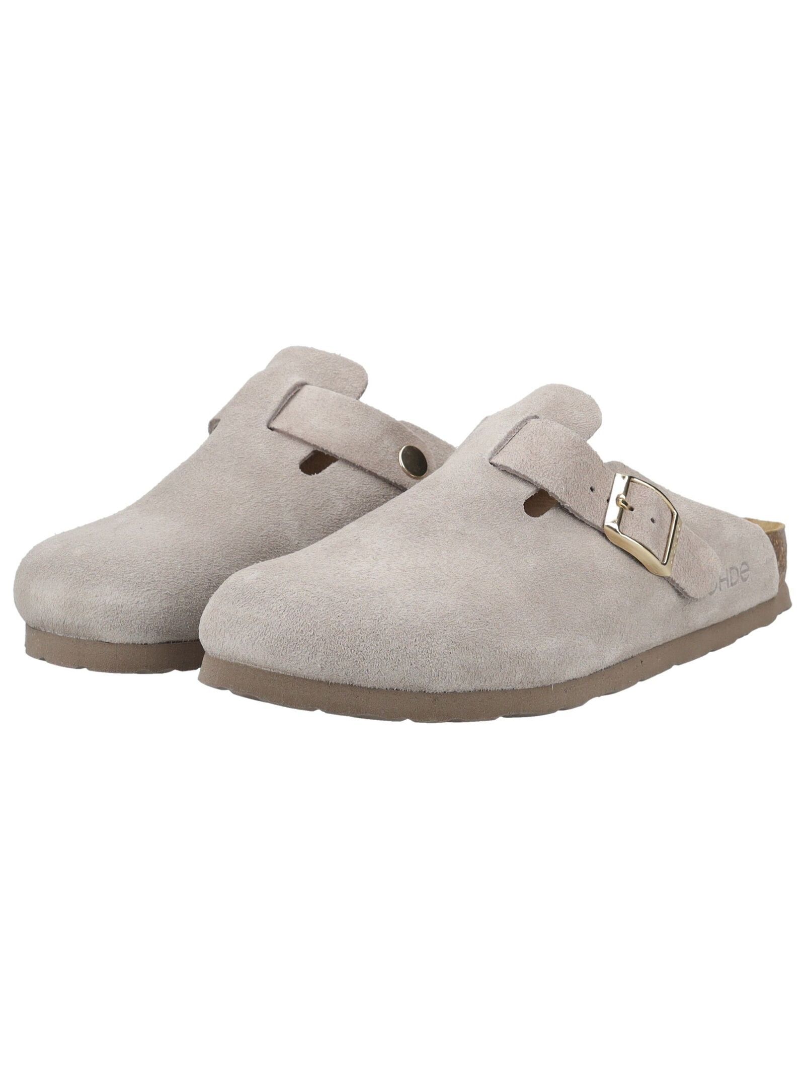 Rohde Hausschuh »Rohde Pantoletten Veloursleder«