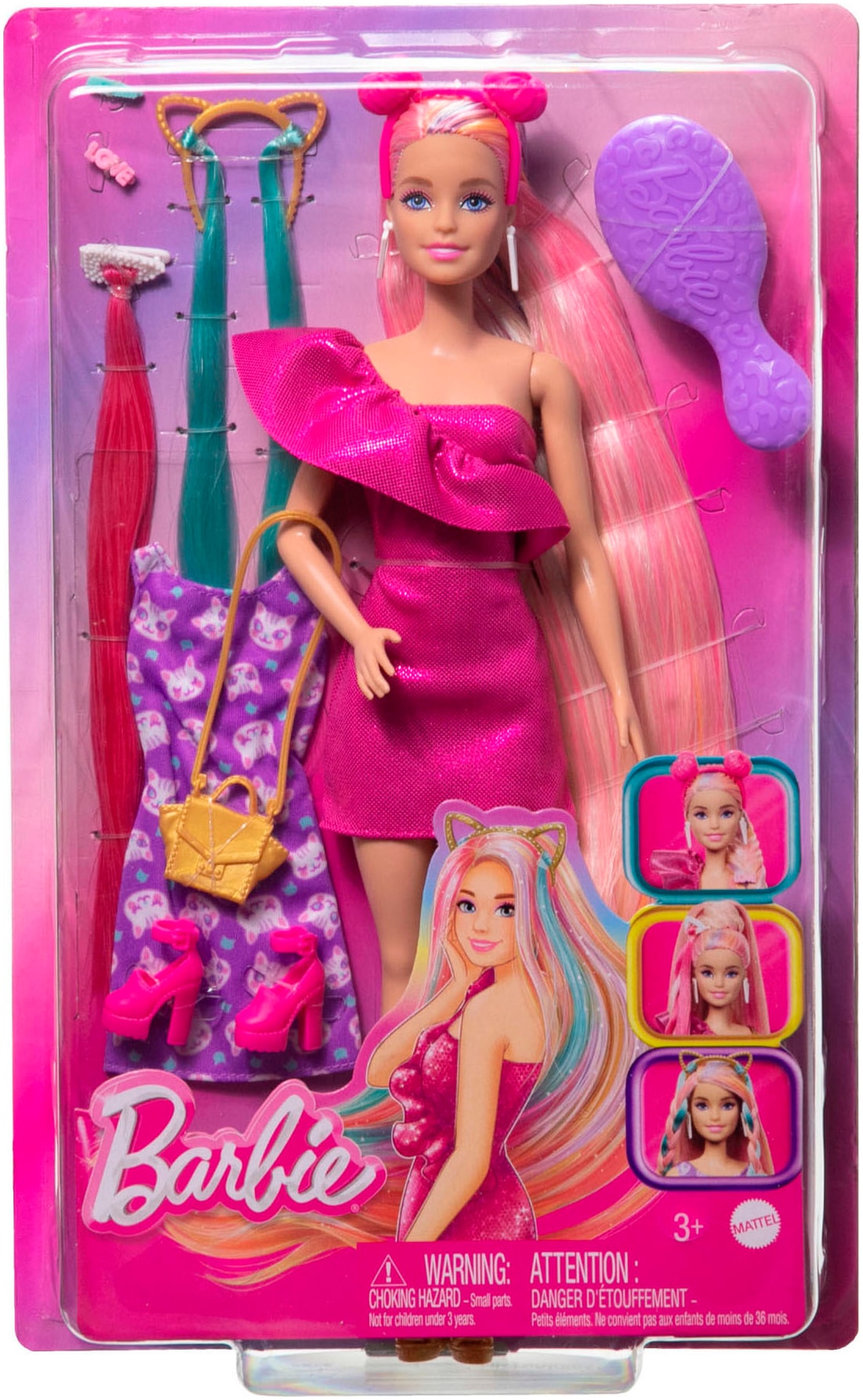 Barbie Anziehpuppe »Fun & Fancy Hair«