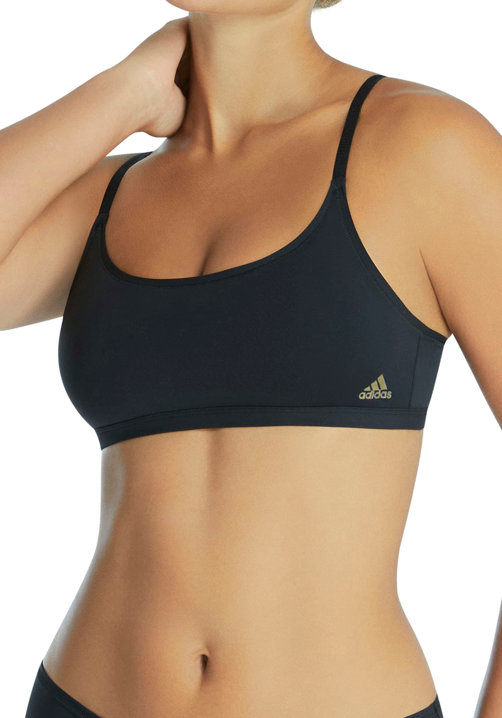 adidas Sportswear Bustier »Sport Active Micro Body Fit«, mit dezentem Logo-Aufdruck