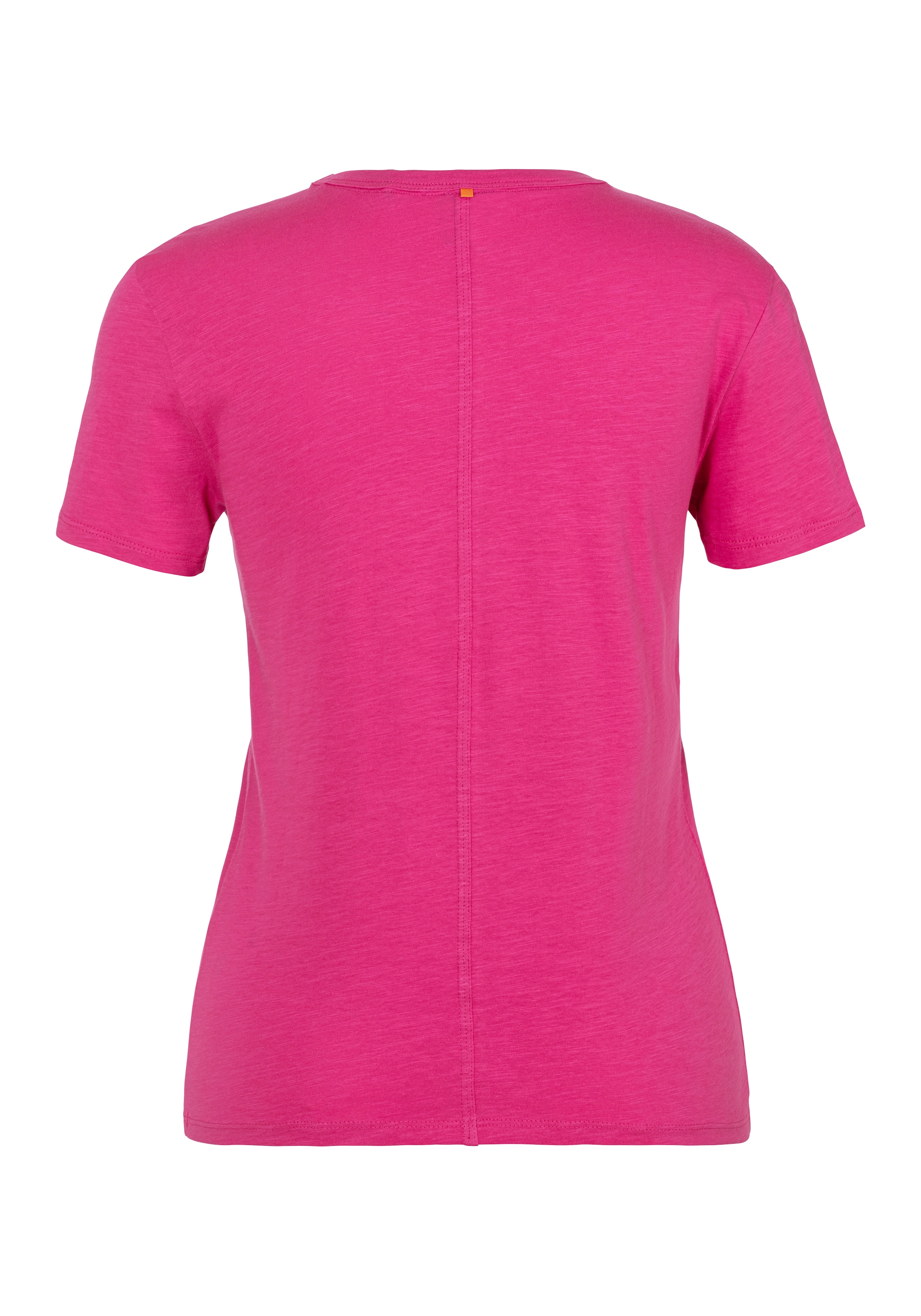 BOSS ORANGE T-Shirt »Esla Premium Damenmode«, mit Rundhalsausschnitt