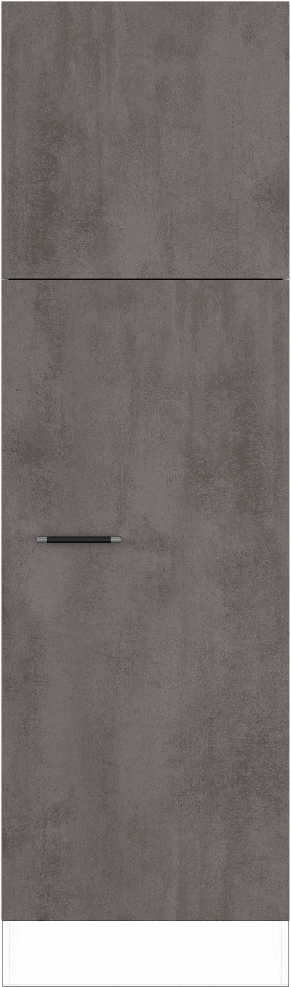 IMPULS KÜCHEN Seitenschrank »"Prag", Breite/Höhe: 60/190,7 cm« vormontiert, mit Drehtür