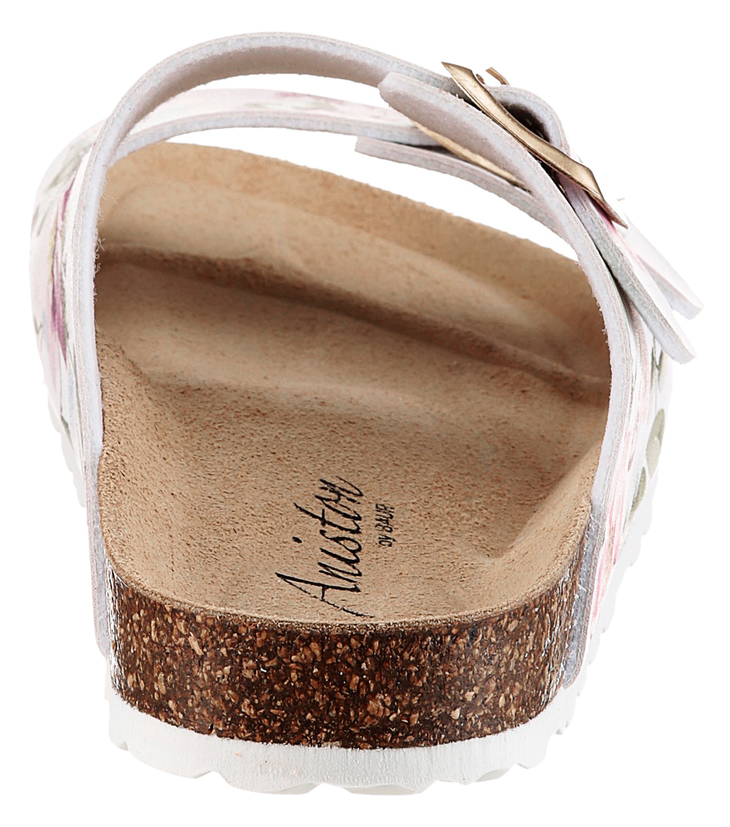 Aniston SHOES Pantolette  Hausschuh, Sommerschuh mit Blumendruck - NEUE KOLLEKTION