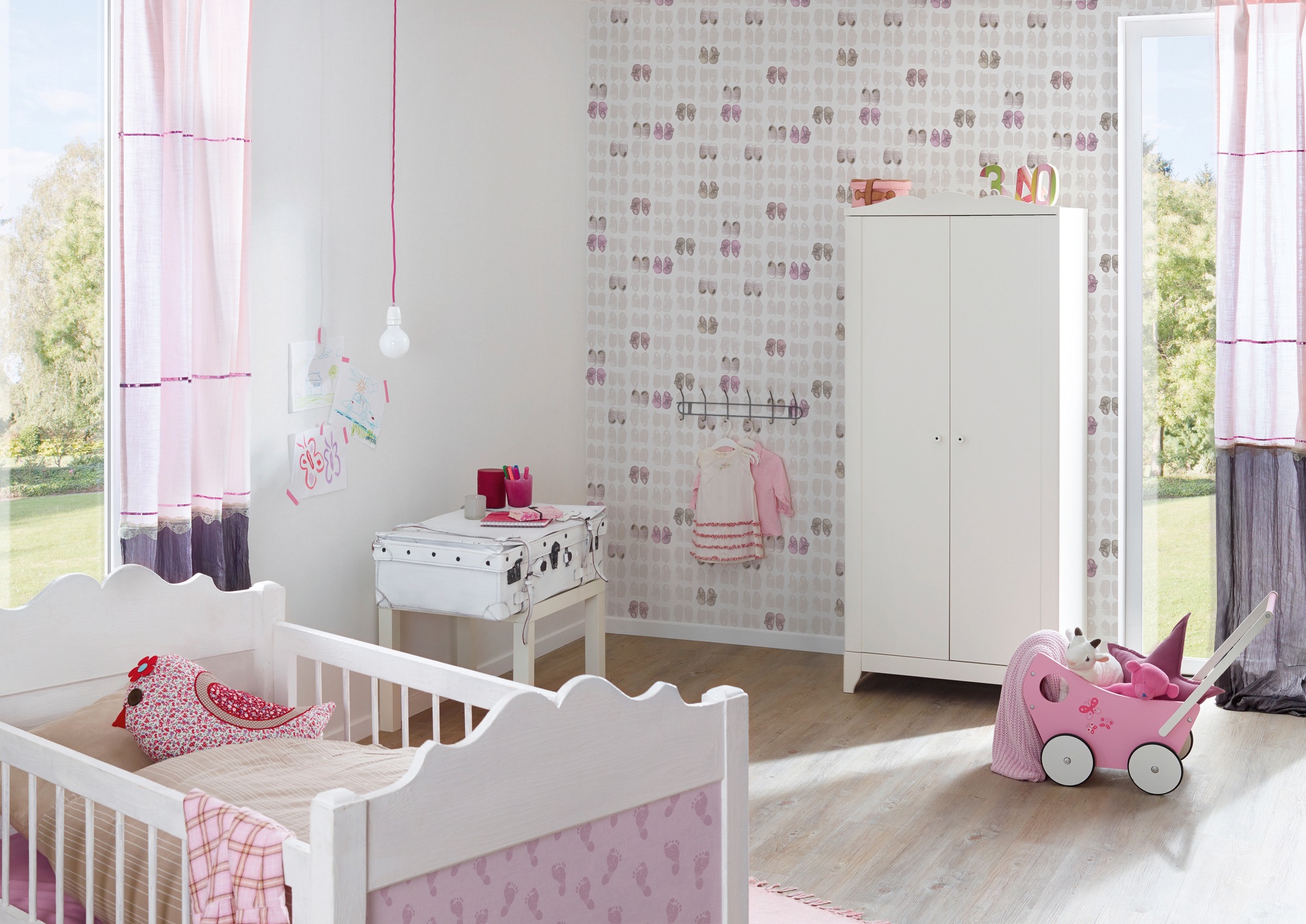 living walls Vliestapete »Little Stars«, Motiv-abstrakt-naturalistisch, Tapete Kinder Tapeten Kinderzimmer Schlafzimmer modern Flur Design