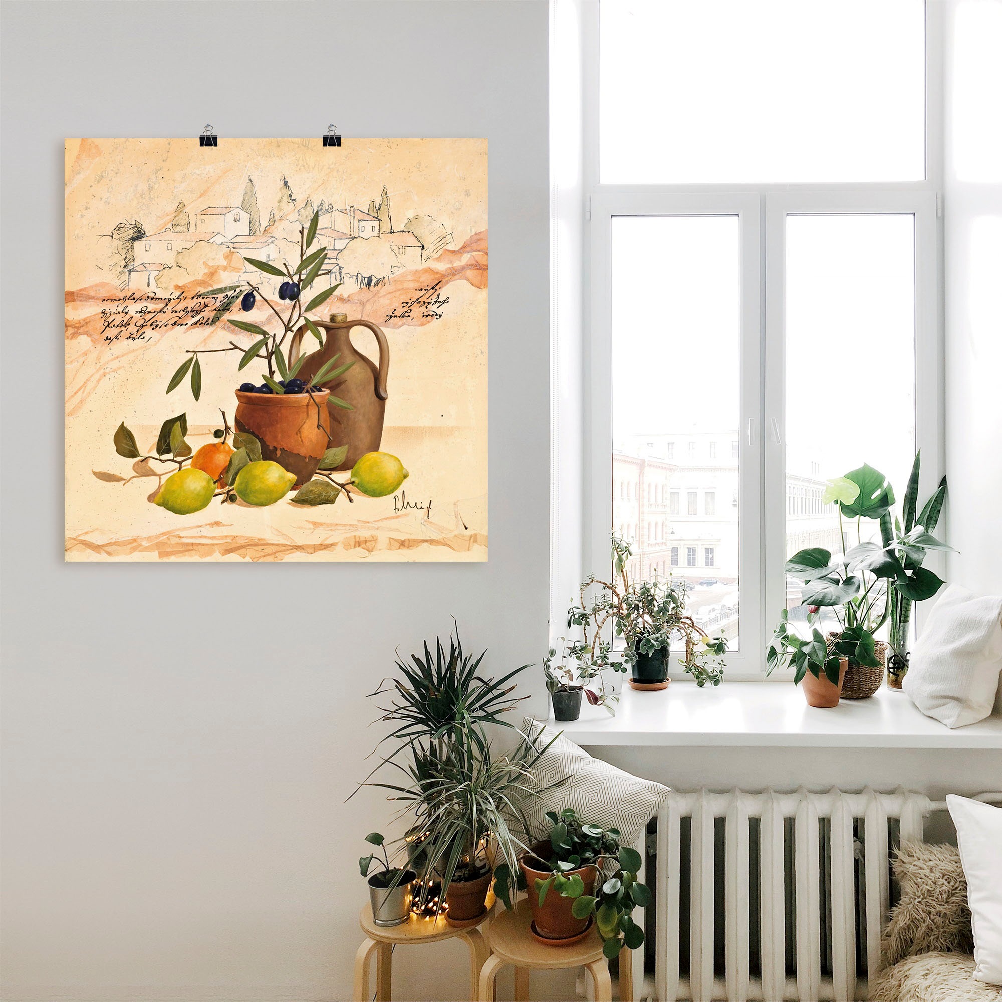 Artland Wandbild »Lavendel Impressionen«, Arrangements, (1 St.), als Leinwa günstig online kaufen