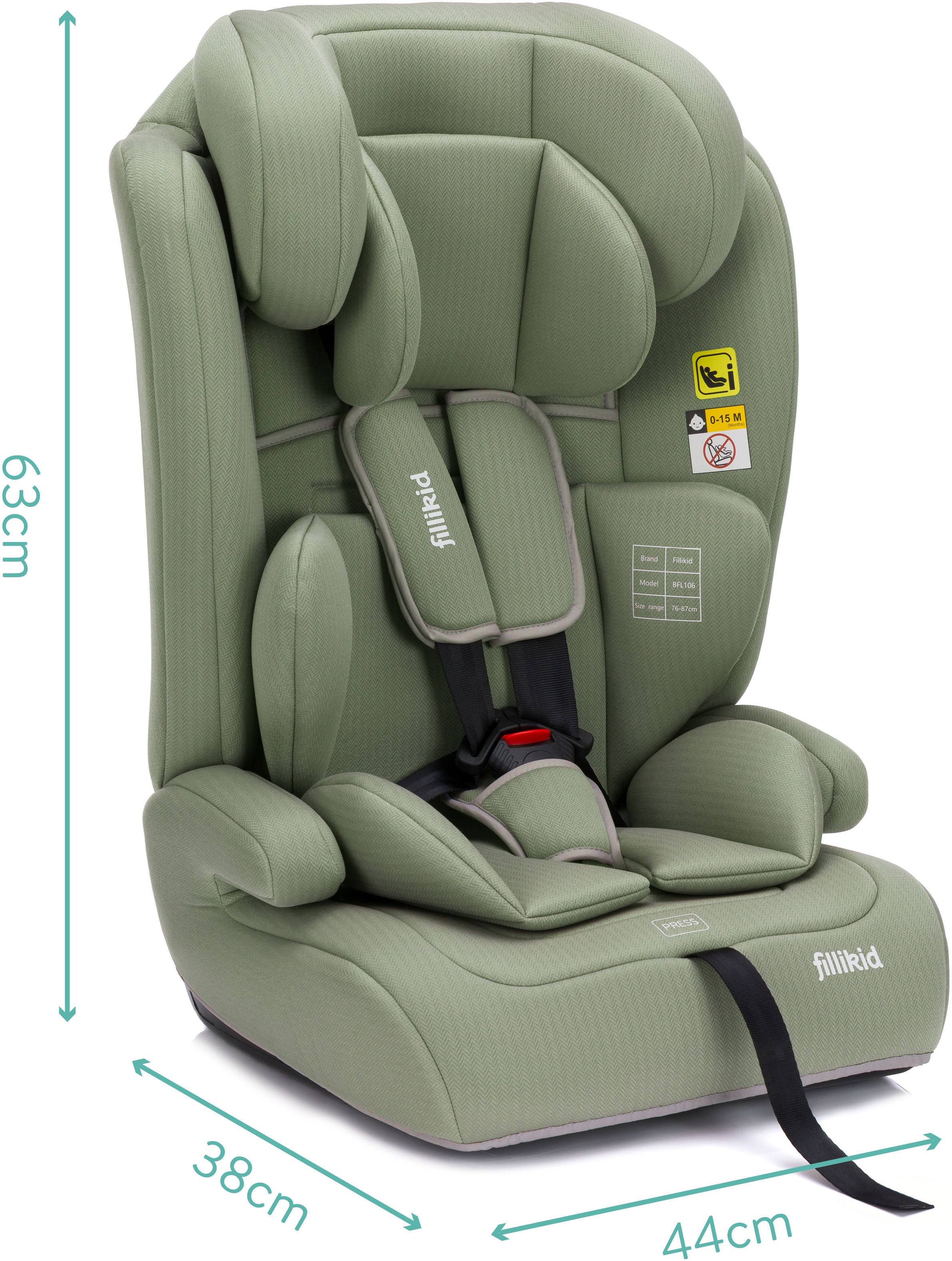 Fillikid Autokindersitz »Olli«