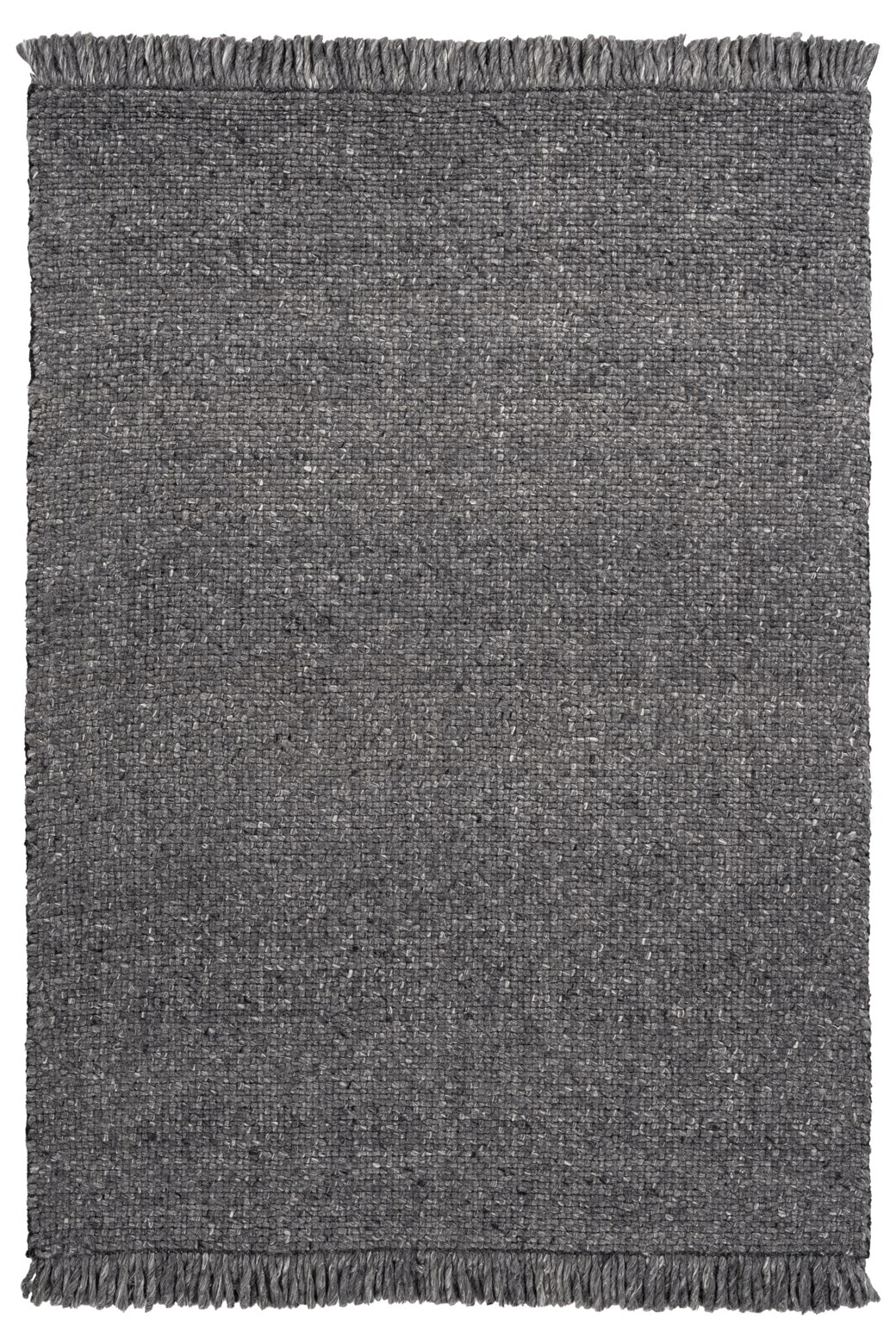 Kayoom Teppich »Pixy 525« rechteckig 15 mm Höhe Kurzflor, Handgewebt, Modernes Muster, Uni, Wolle, Viskose