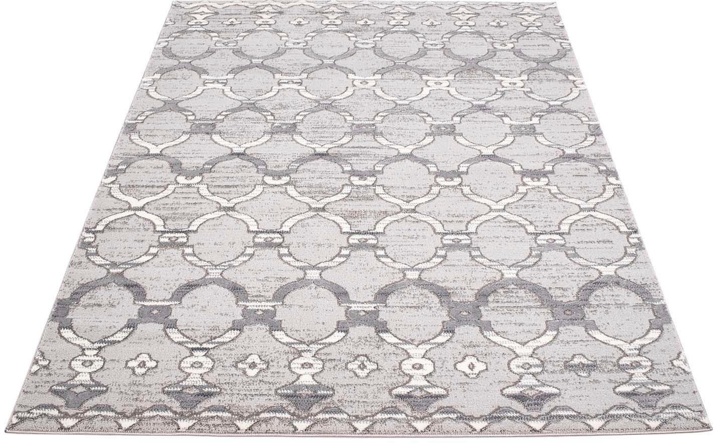 Carpet City Teppich »Platin 7885«, rechteckig, 11 mm Höhe, Kurzflor, Marokk günstig online kaufen