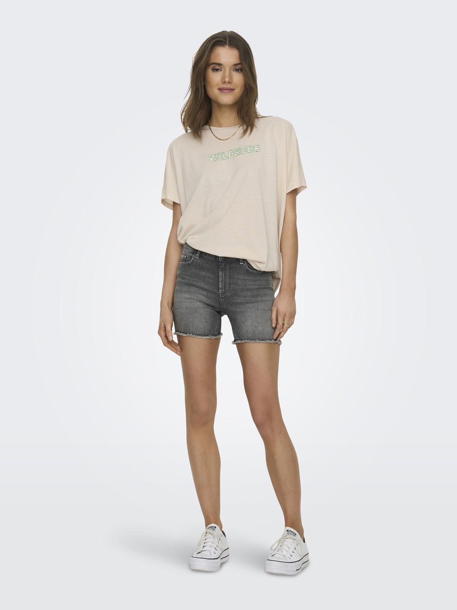 ONLY Shorts »ONLBLUSH MID SK DNM SHORTS NOOS«  Baumwollmischung, regular fit