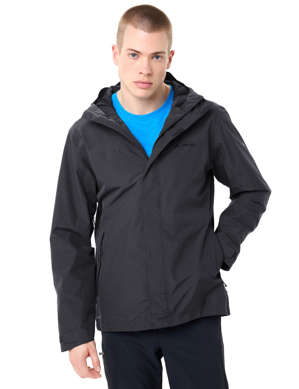 VAUDE Outdoorjacke »MEN'S STRATHCONA JACKET« mit Kapuze sportlicher Stil, winddicht, wasserdicht