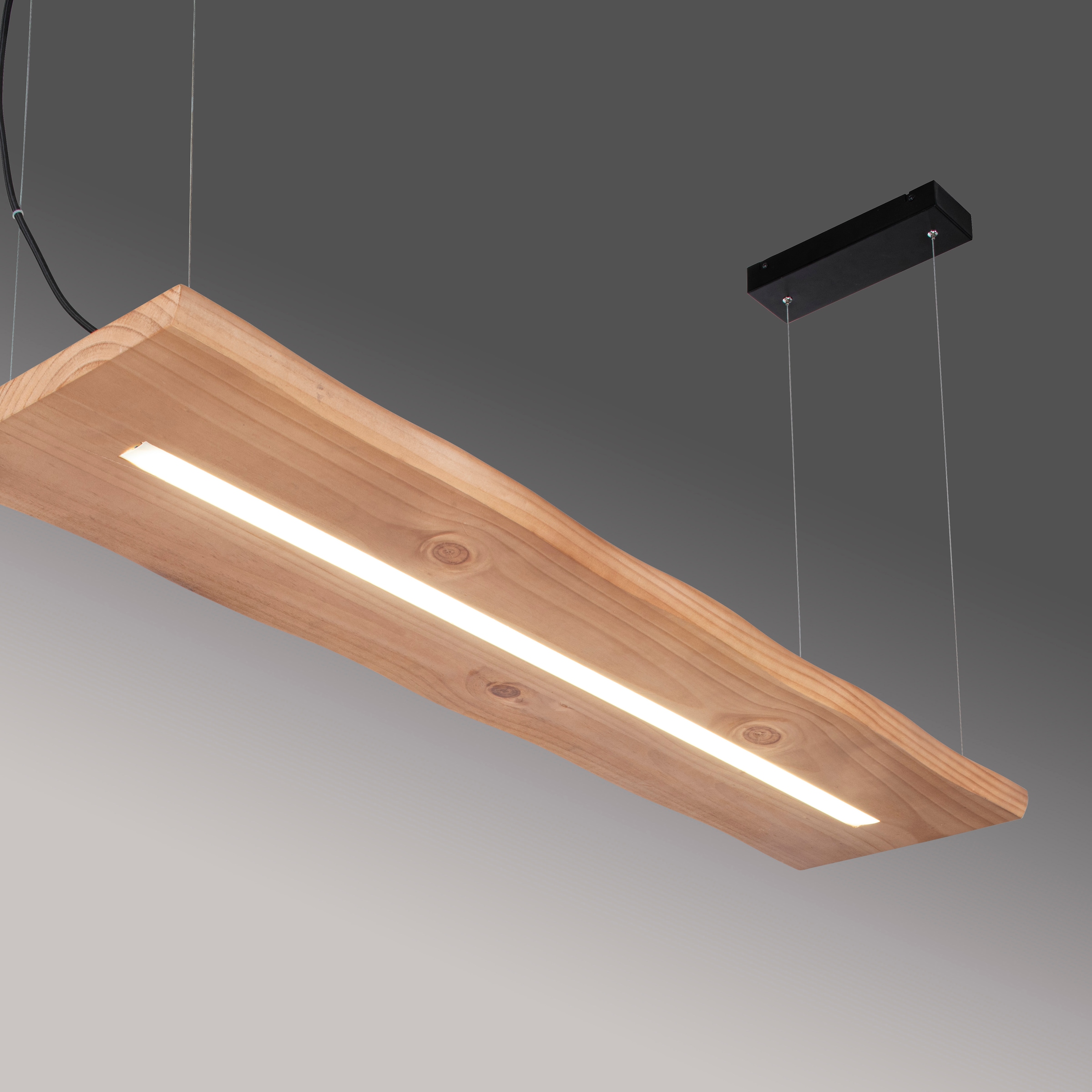 Paul Neuhaus Pendelleuchte »PALMA«, 1 flammig, Leuchtmittel LED-Board | LED fest integriert, CCT - über Fernbedienung, dimmbar über Fernbedienung, Infrarot inkl.