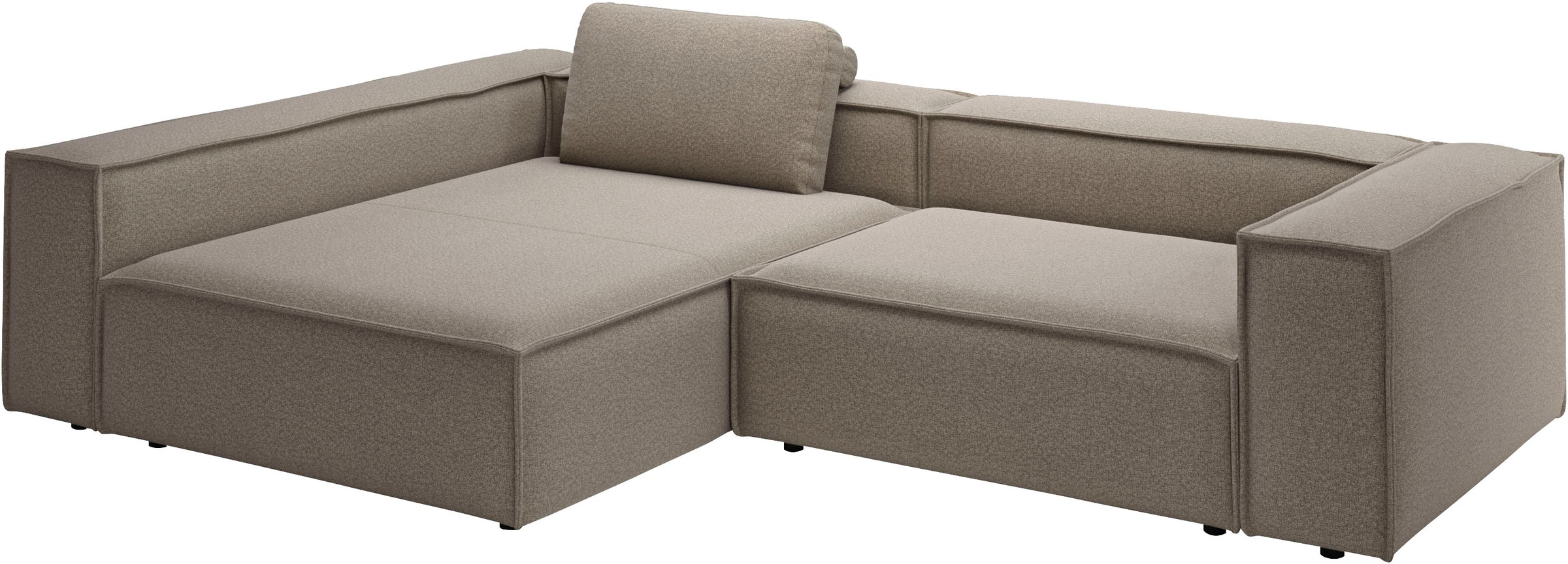 Places of Style Ecksofa »Watertown, moderne XXL L-Form, 306 cm breit«, Komfortabel mit tiefer Sitzfläche – ideal für große Wohnräume