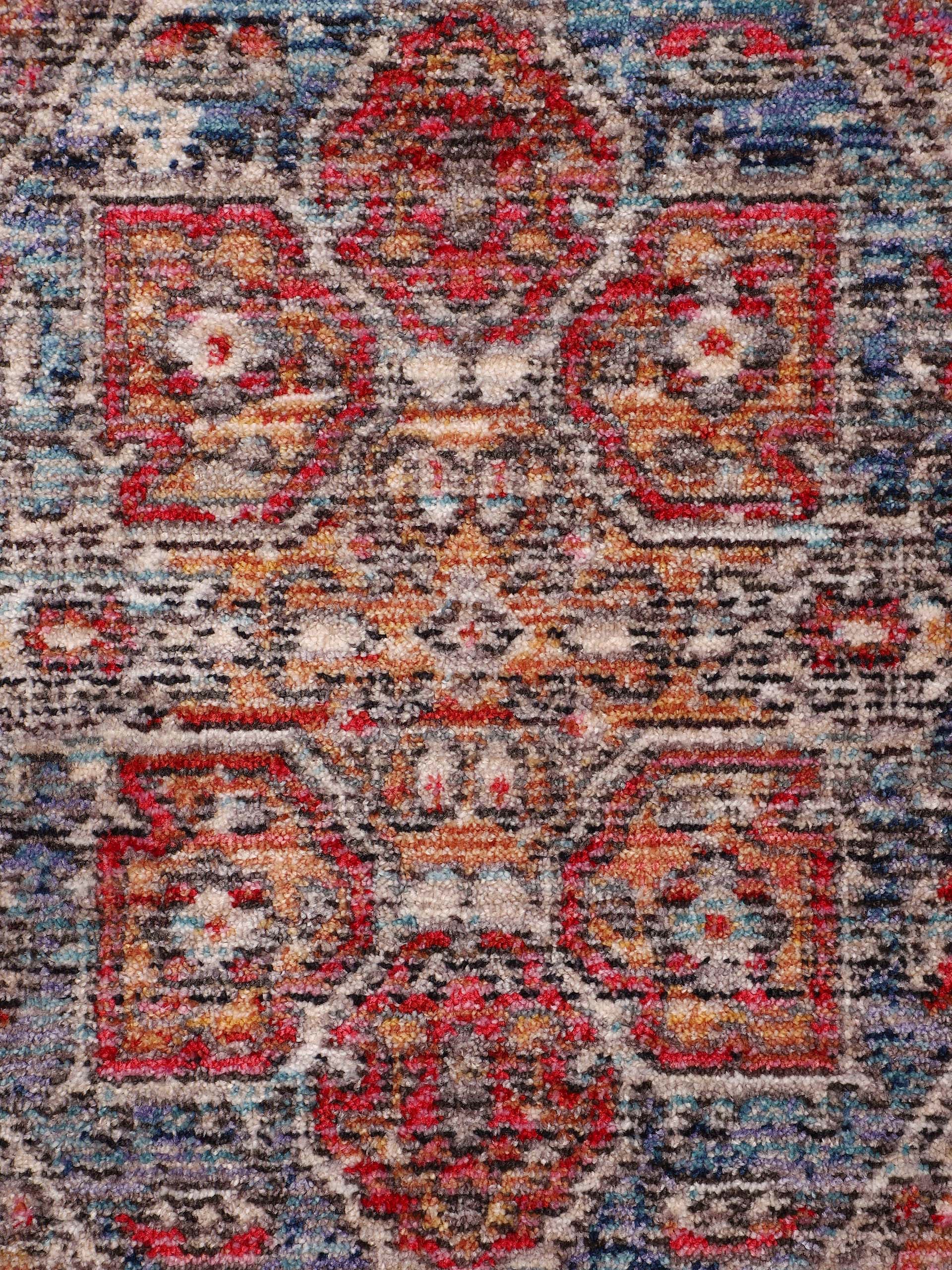 carpetfine Teppich »Phoenix Vintage«, rechteckig, 6 mm Höhe, Vintage Look, Wohnzimmer