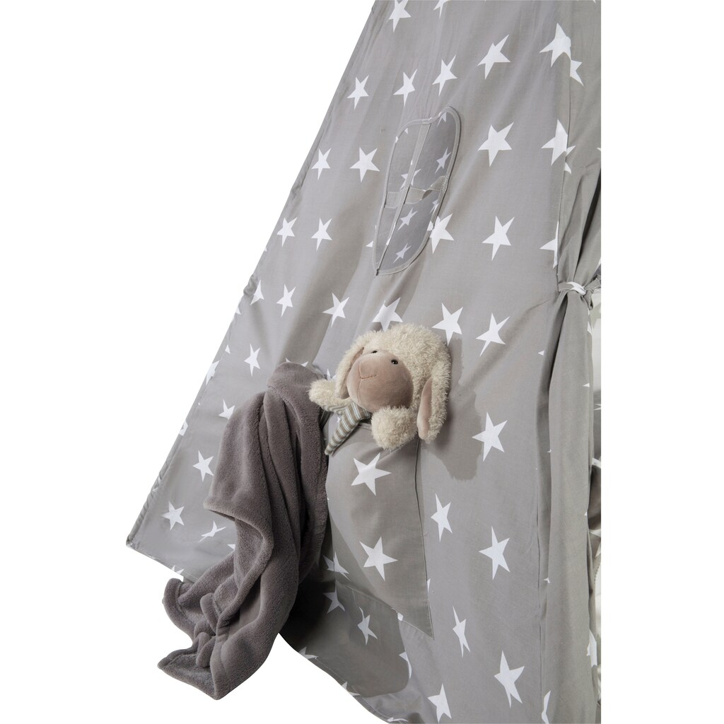 roba® Spielzelt »LITTLE STARS«, 115 X 115 cm, Höhe von 156 cm