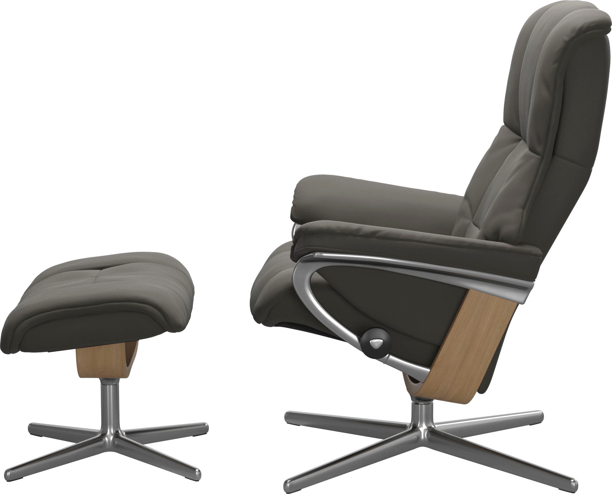 Stressless® Relaxsessel »Mayfair«, mit Cross Base, Größe S, M & L, Holzakzent Eiche