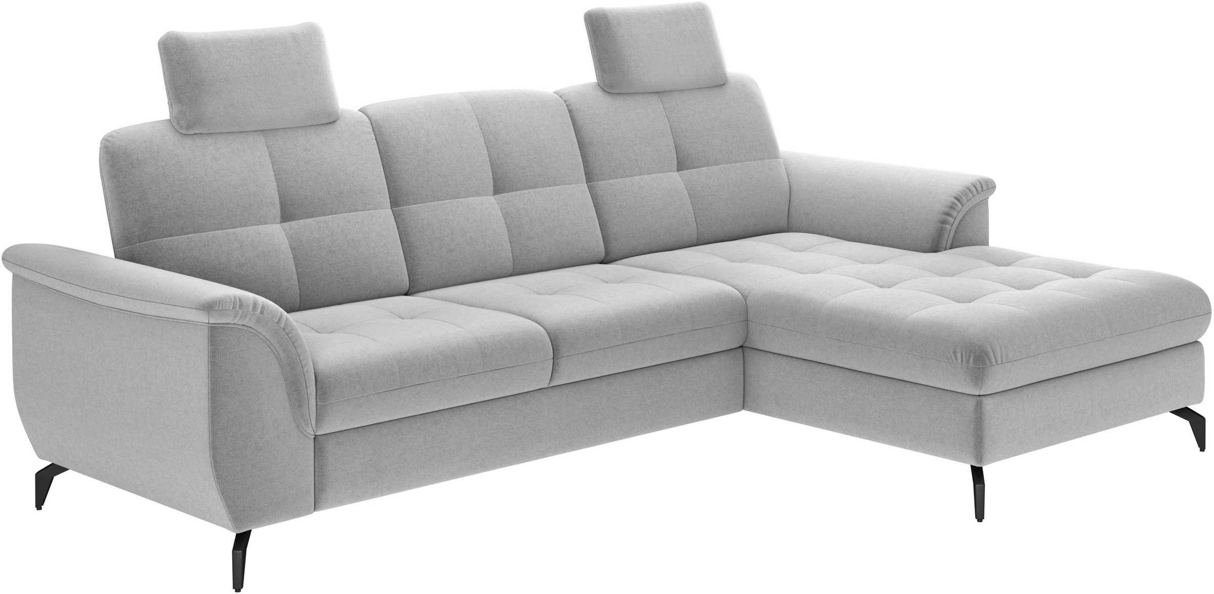 sit&more Ecksofa »Zora L-Form«, wahlweise mit Bettfunktion und Bettkasten
