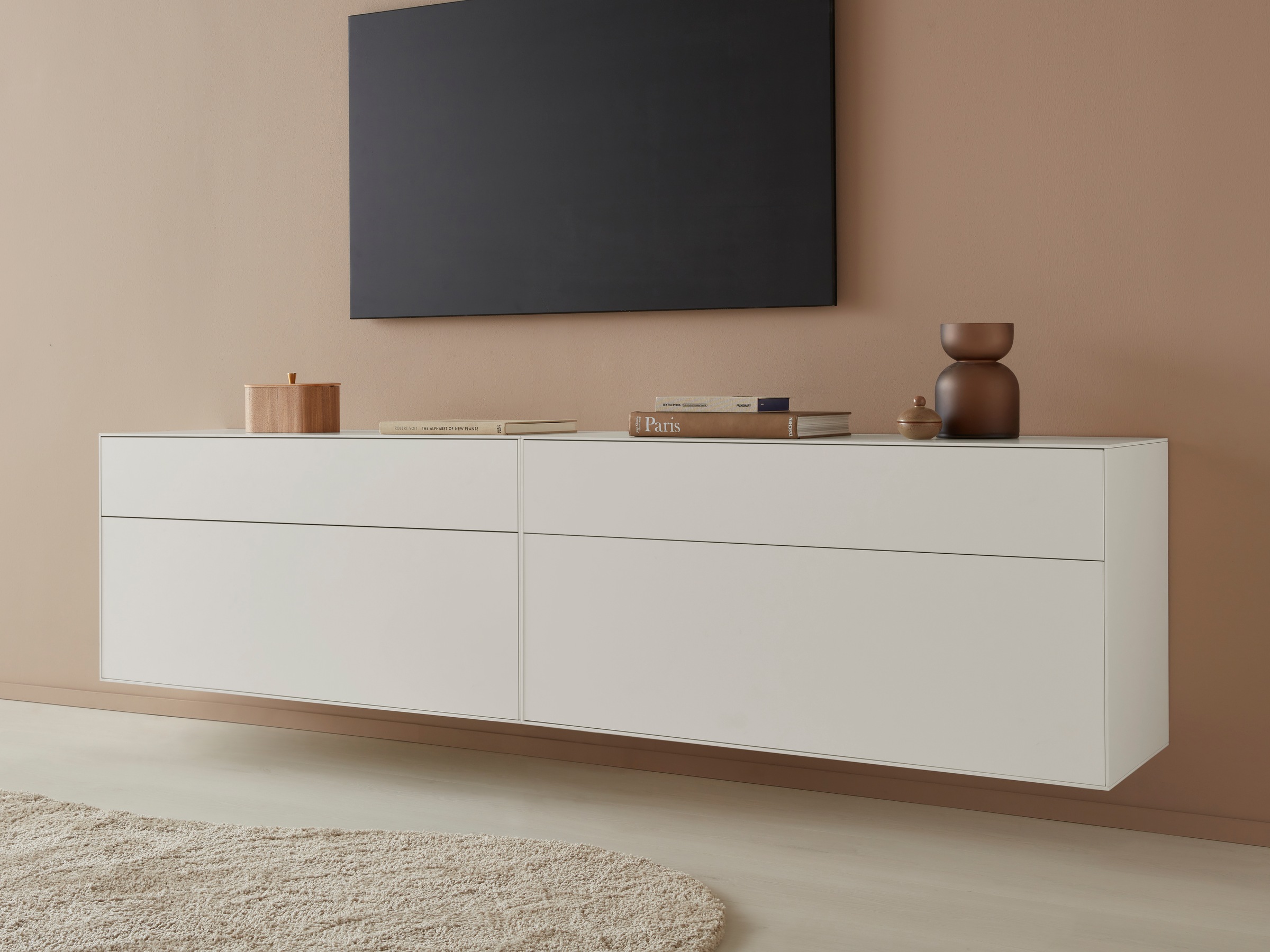LeGer Home by Lena Gercke Lowboard »Essentials«, (2 St.), Breite: 224cm, MD günstig online kaufen