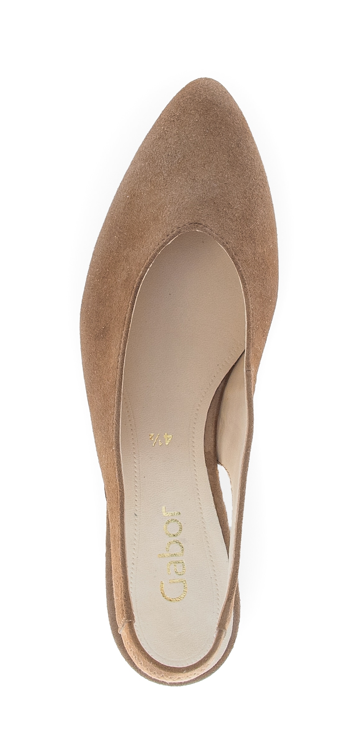Gabor Slingpumps  , Blockabsatz, Abendschuh, Sommerschuh mit elastischem Riemchen