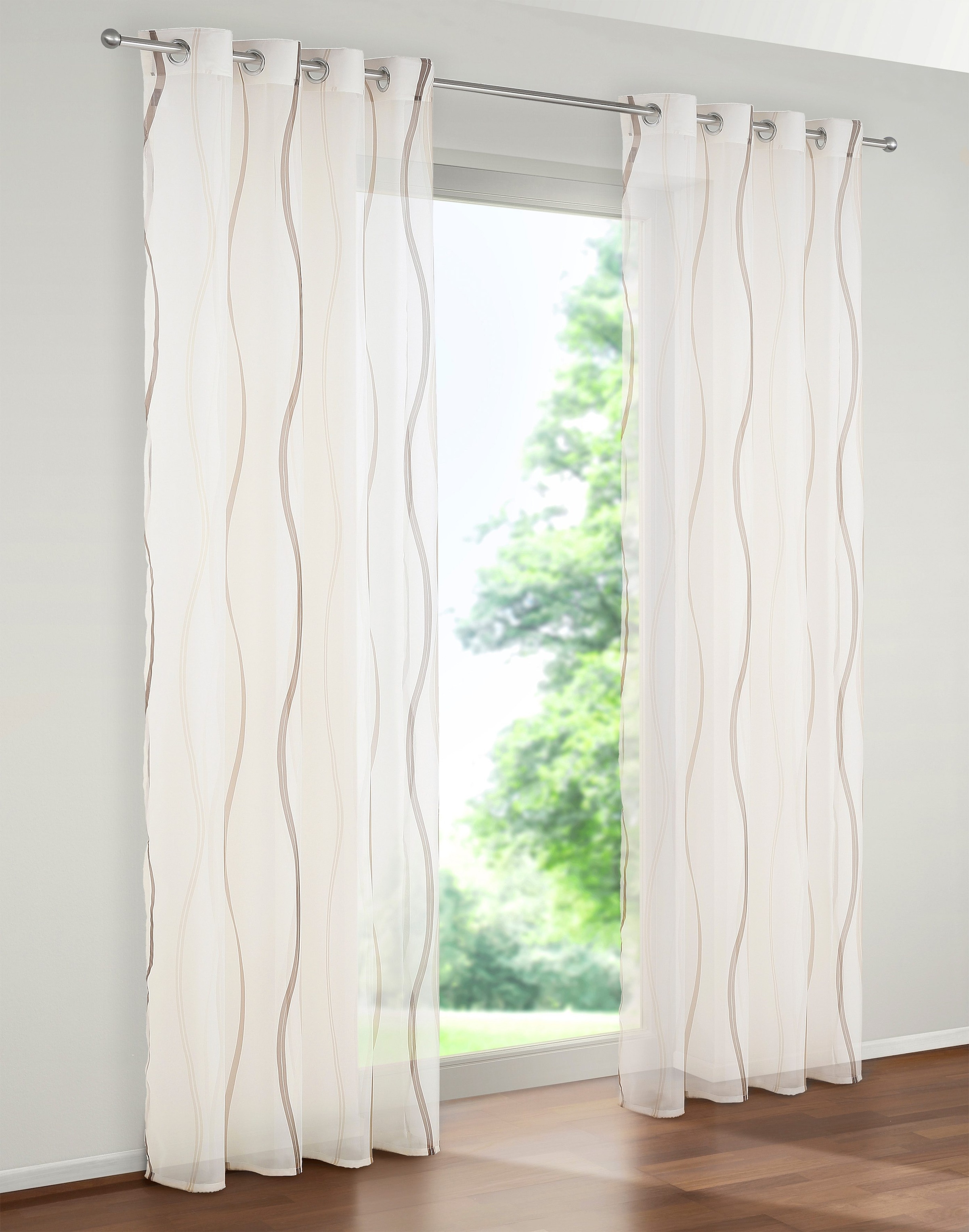 Voile, home %Sale Wellen jetzt im »Dimona«, (2 Transparent, my St.), Gardine Polyester,