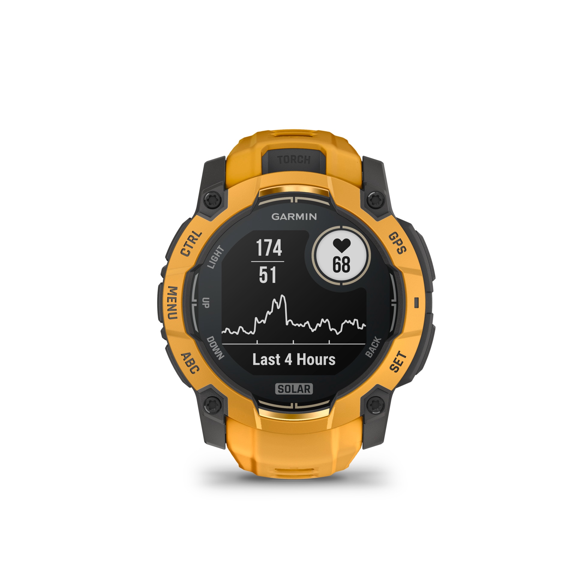 Garmin Smartwatch »Instinct 3 Solar - 50 mm«(/ 1,3 ″)