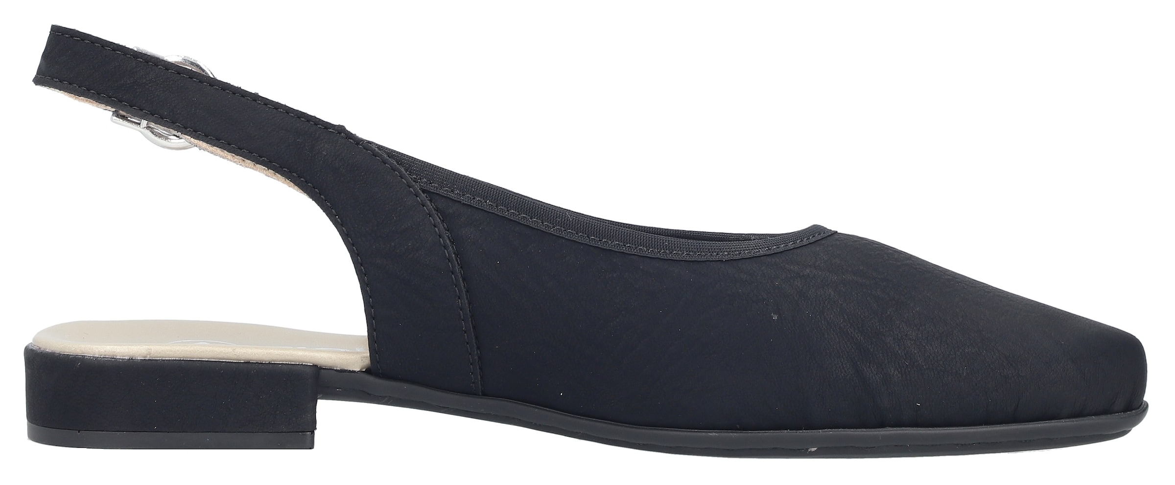 Rieker Slingpumps  Sommerschuh, Sabot mit elastischem Textileinfass