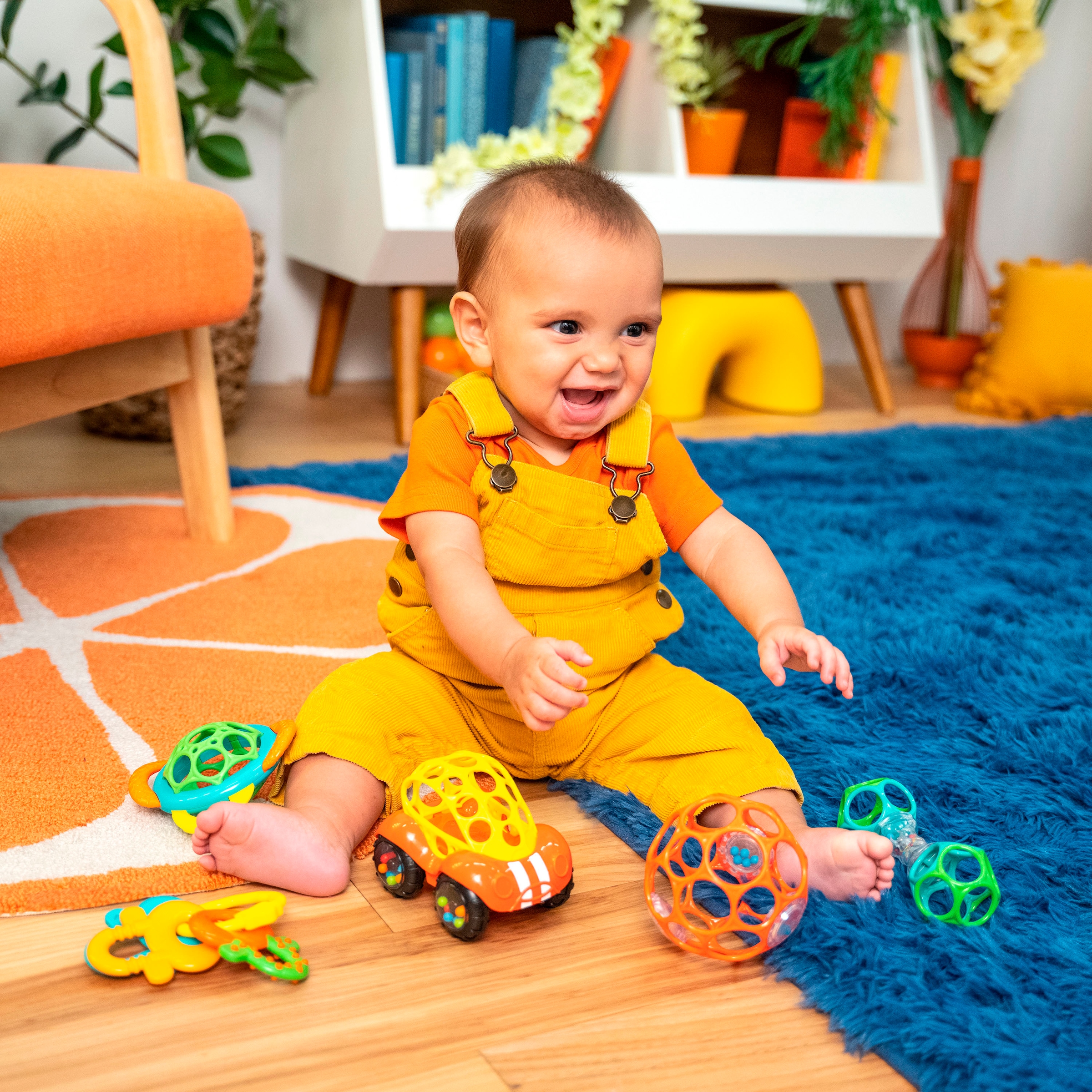 Bright Starts Greifspielzeug »Soothers & Shakers™ 5 Piece Gift Set«, (Set, 5 tlg.)