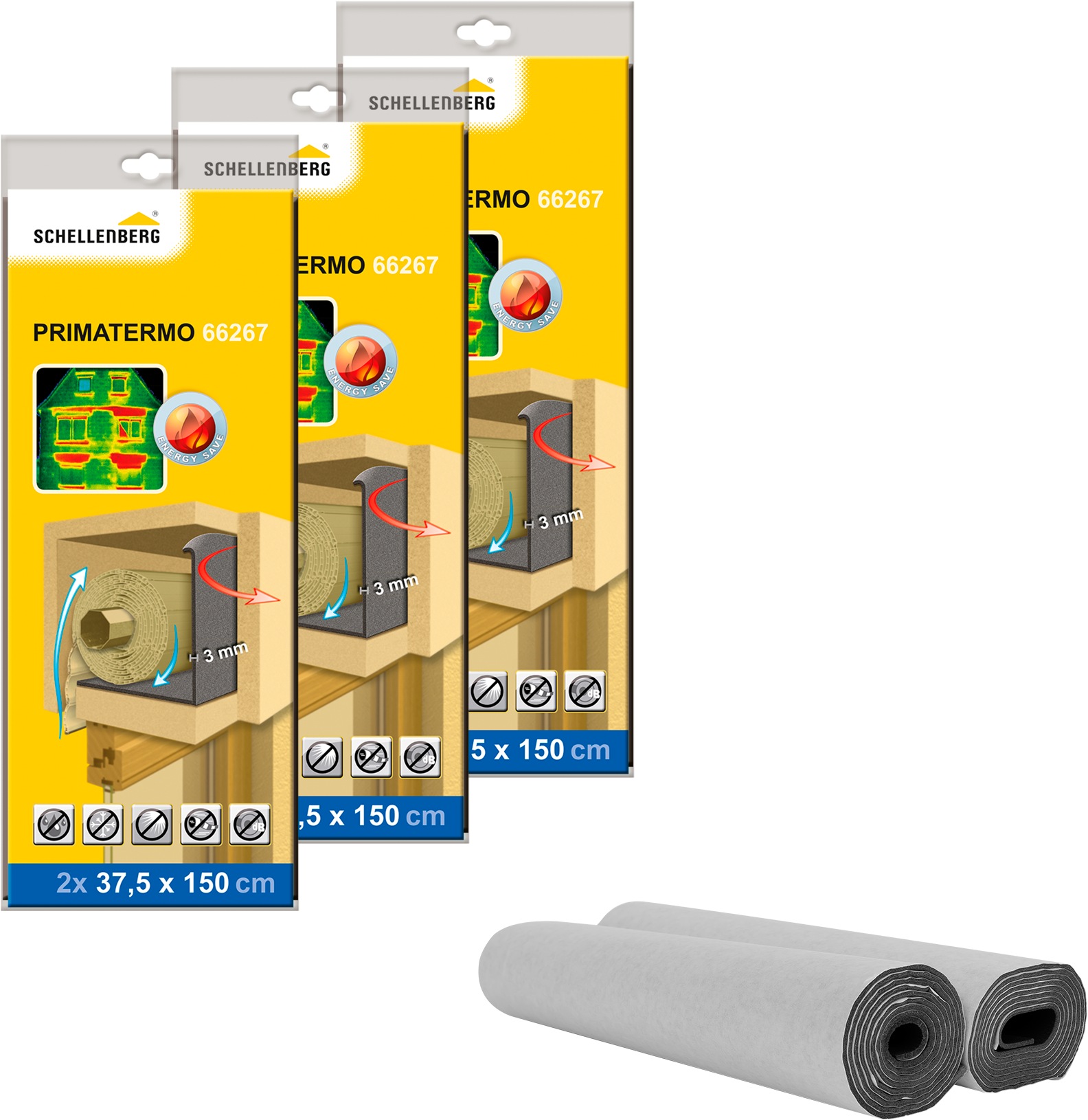 SCHELLENBERG Rollladenkastendämmung »energiespar Isolierung für Rollladen«, günstig online kaufen
