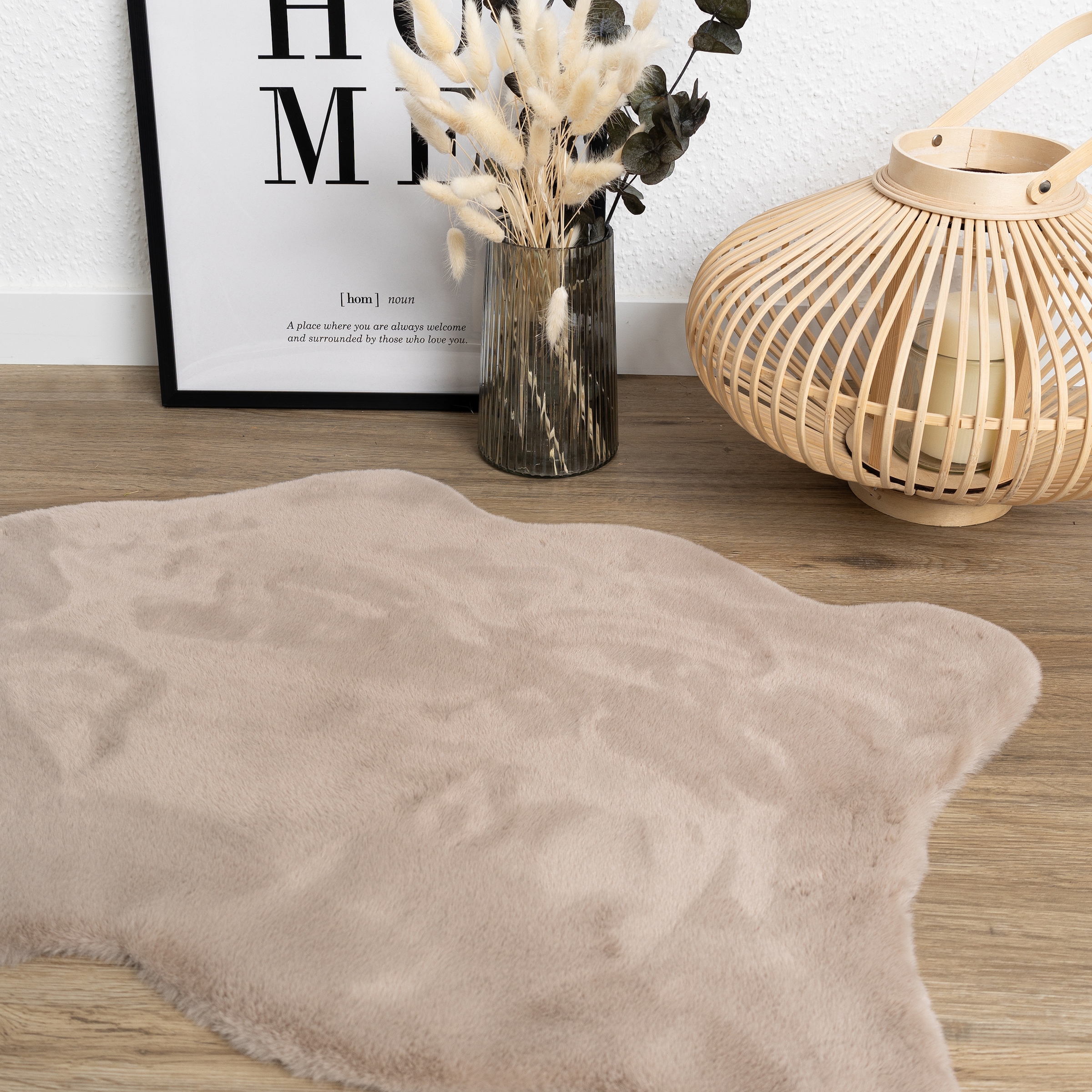 ASTRA Fellteppich »Elda , Kunstfell« rechteckig 13 mm Höhe Dekofell, kuschelweich,  Wohnzimmer, Kinderzimmer, Kaninchenhaptik