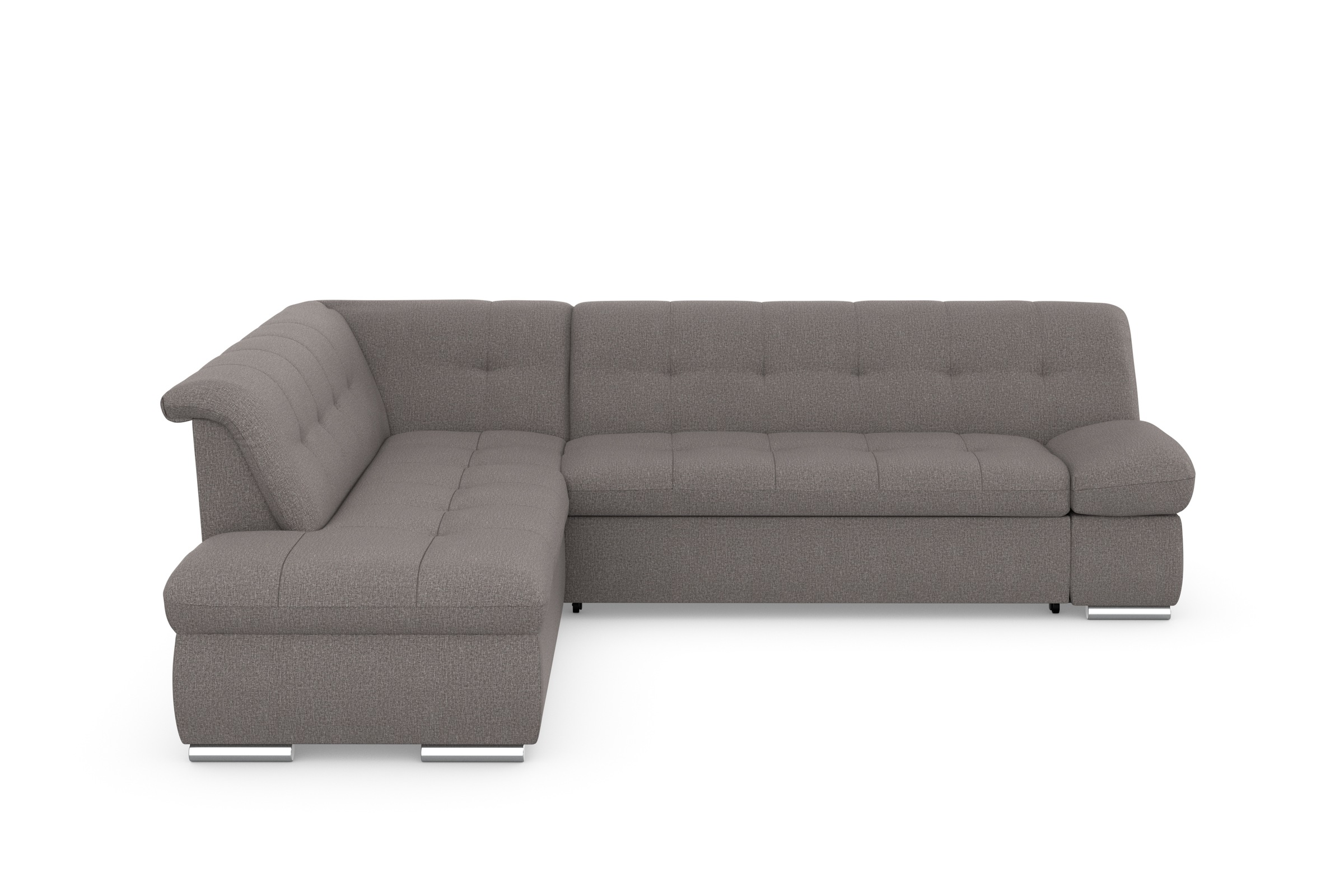 DOMO collection Ecksofa »Mona L-Form«, wahlweise mit Bett- und Armlehnfunktion
