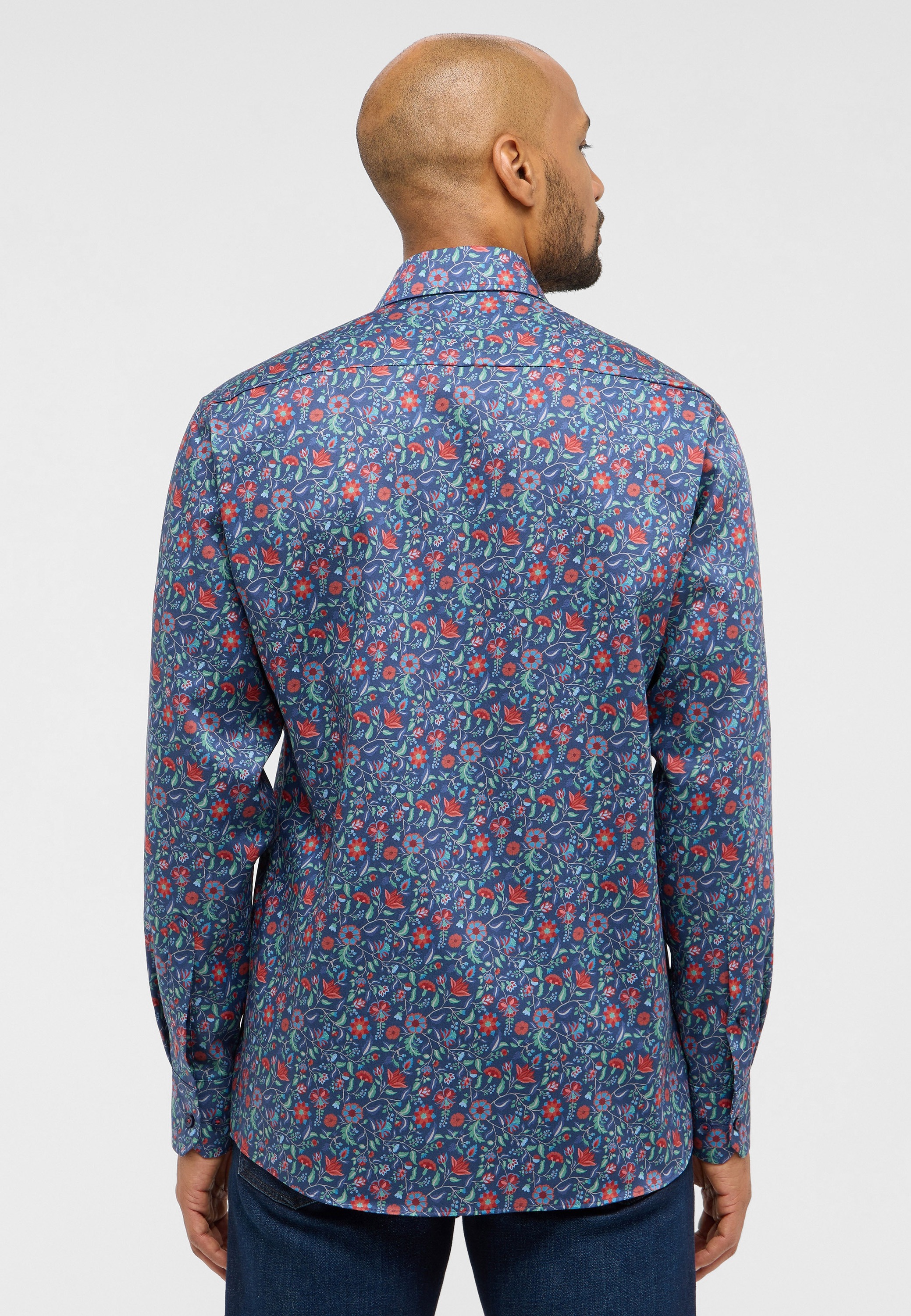 Eterna Langarmhemd »MODERN FIT« NON IRON (bügelfrei)