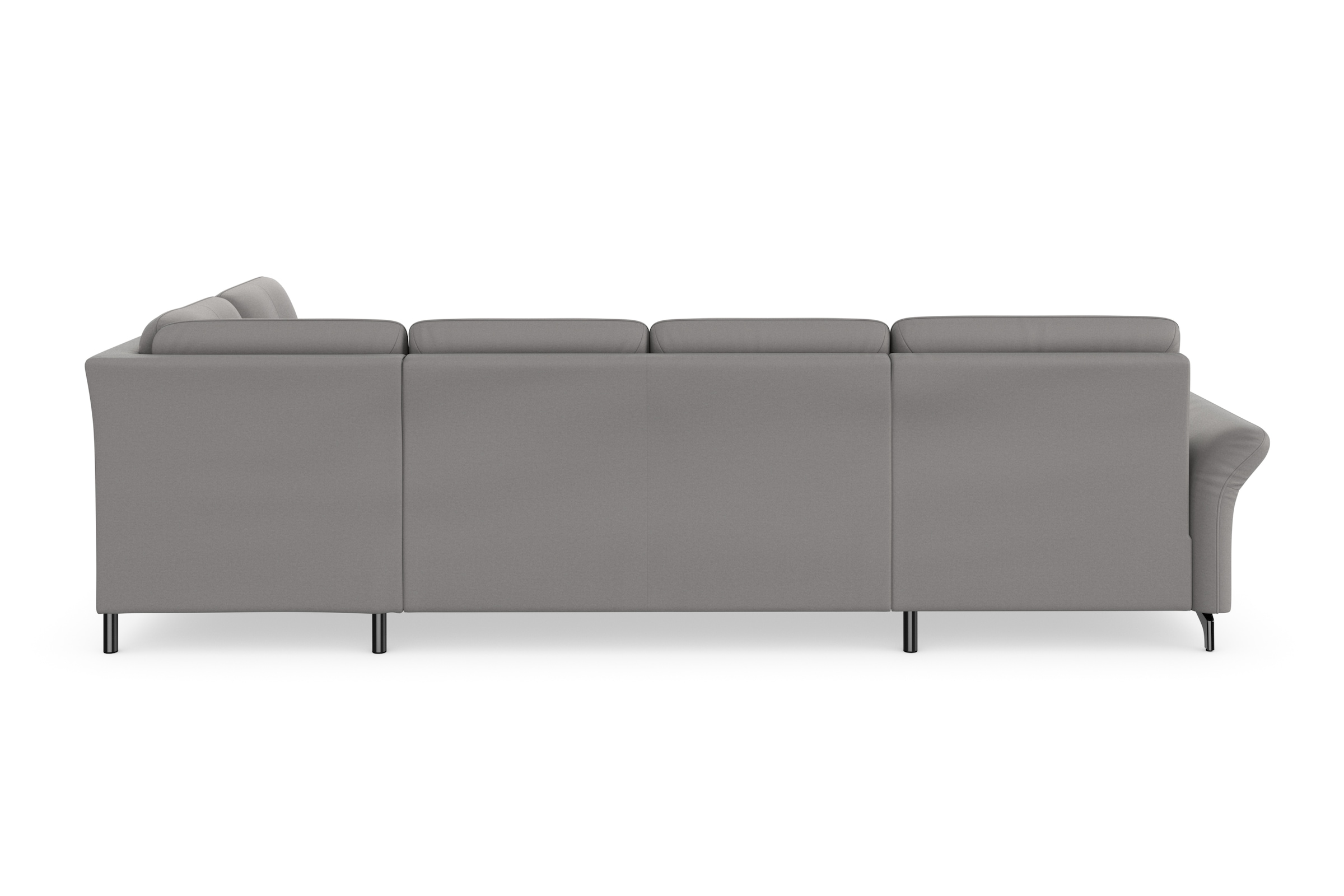 Places of Style Wohnlandschaft »Calando U-Form«, wahlweise mit Bettfunktion, Bettkasten und Armteilfunktion