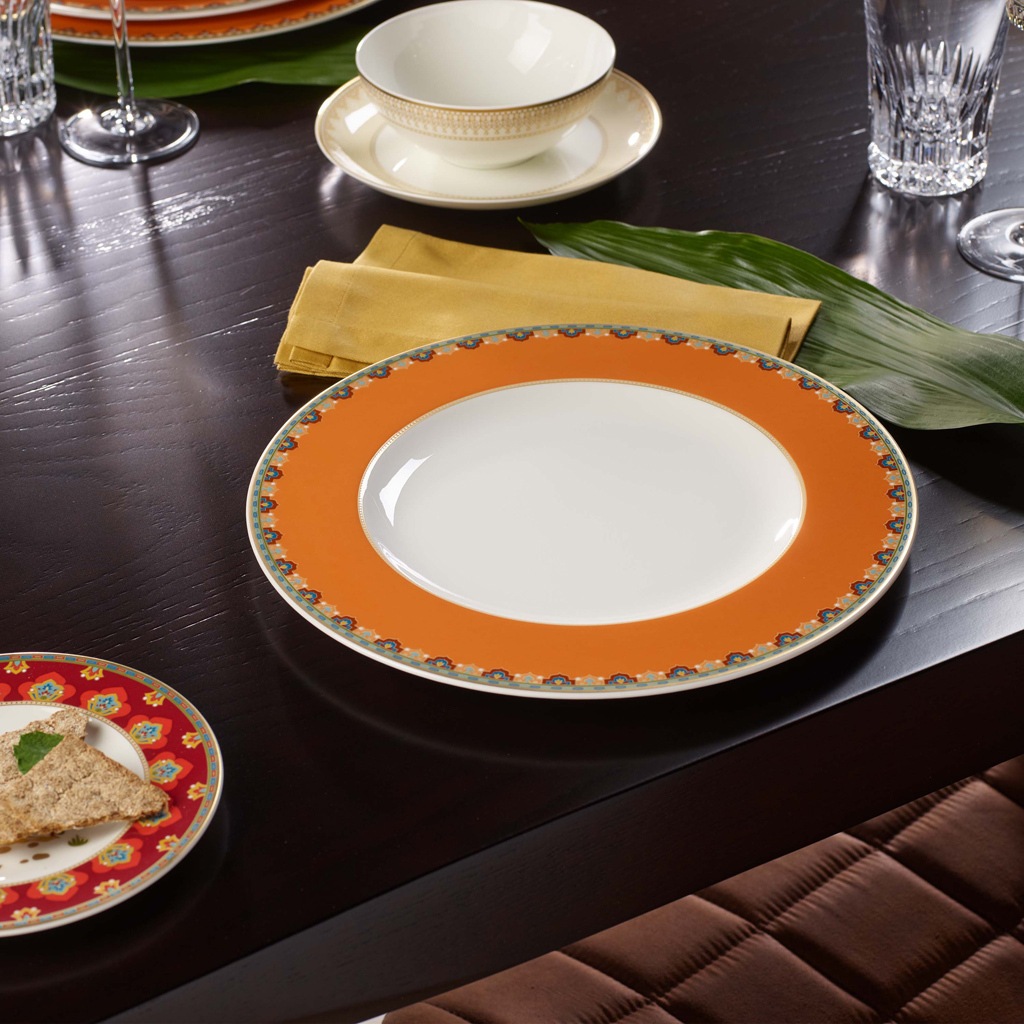 Villeroy & Boch Speiseteller »Speiseteller Samarkand Mandarin ø 27,7 cm 6er günstig online kaufen