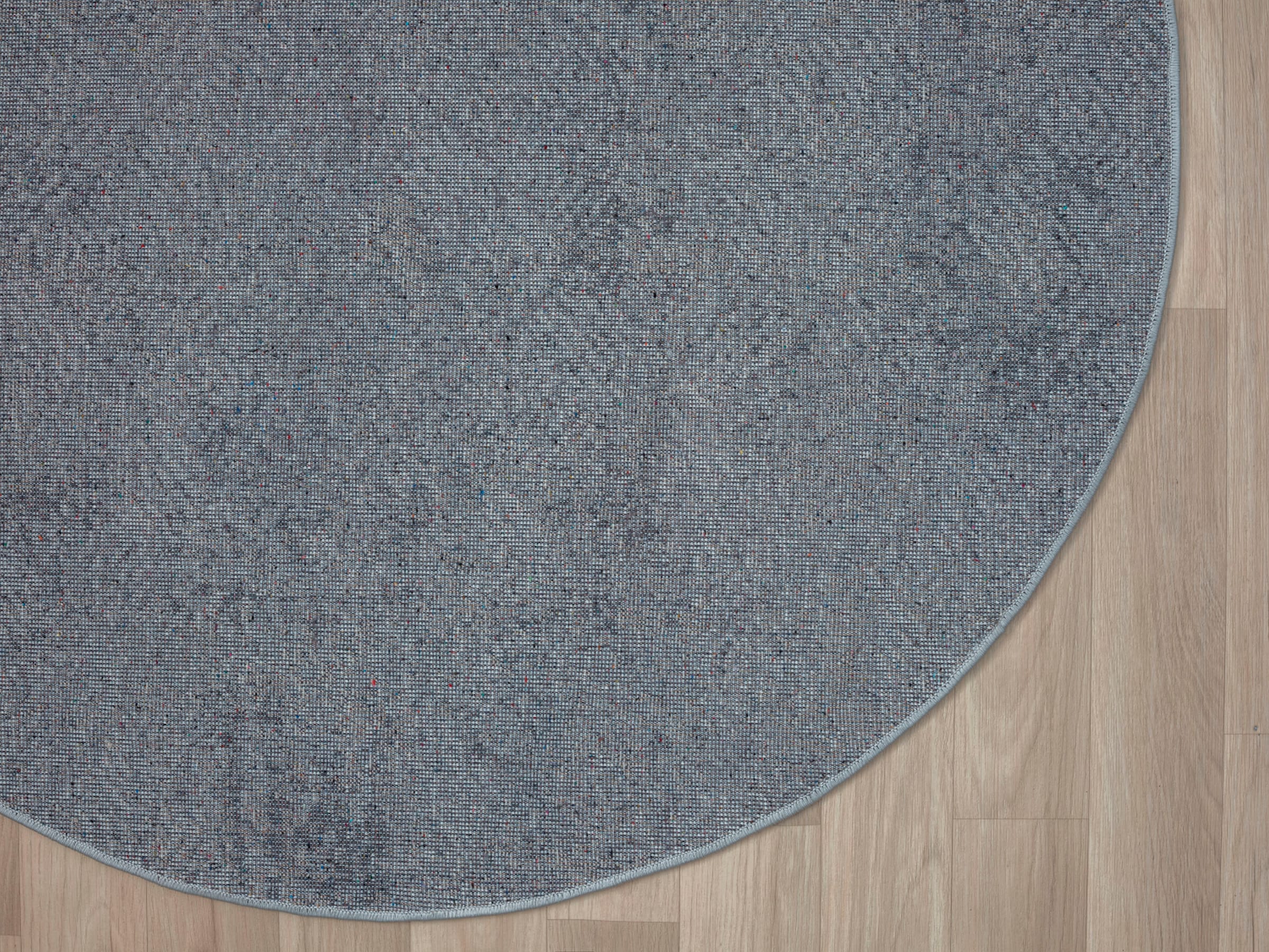 Myflair Möbel & Accessoires Teppich »My Heart«, rund, 8 mm Höhe, Kurzflor, Scandi-Design, besonders weich durch Microfaser