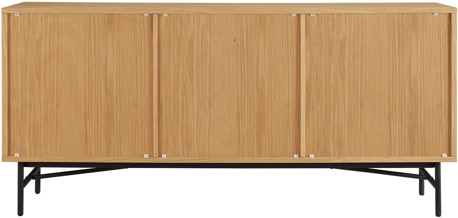 SalesFever Sideboard, Kommode, Eiche Echtholzfurnier, Breite 160 cm