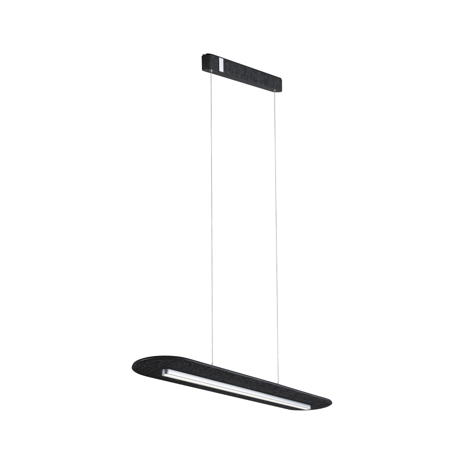 Paulmann LED Pendelleuchte »Tulga 27W Anthrazit«, 1 flammig, 3-Step-Dim günstig online kaufen