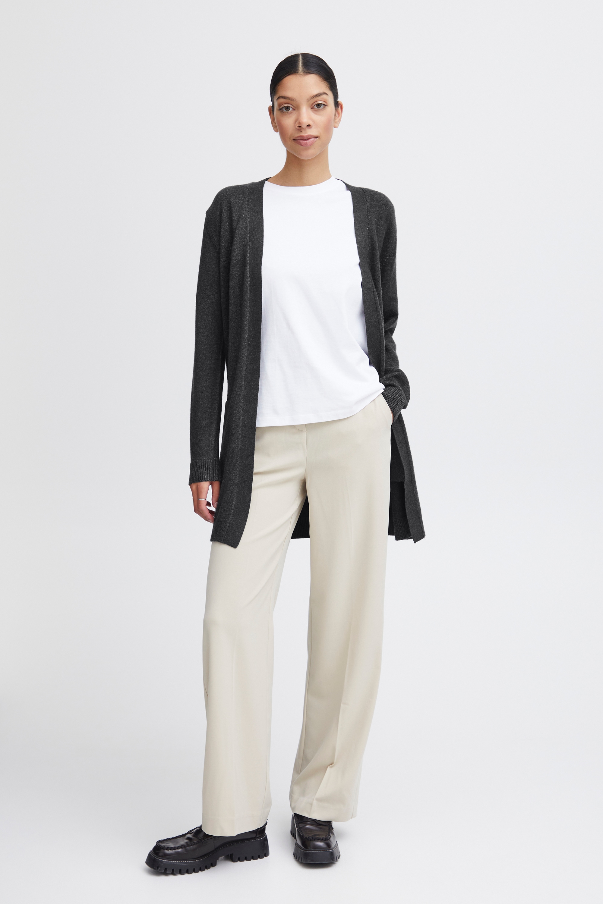 b.young Strickjacke »Langarm BYNONINA«