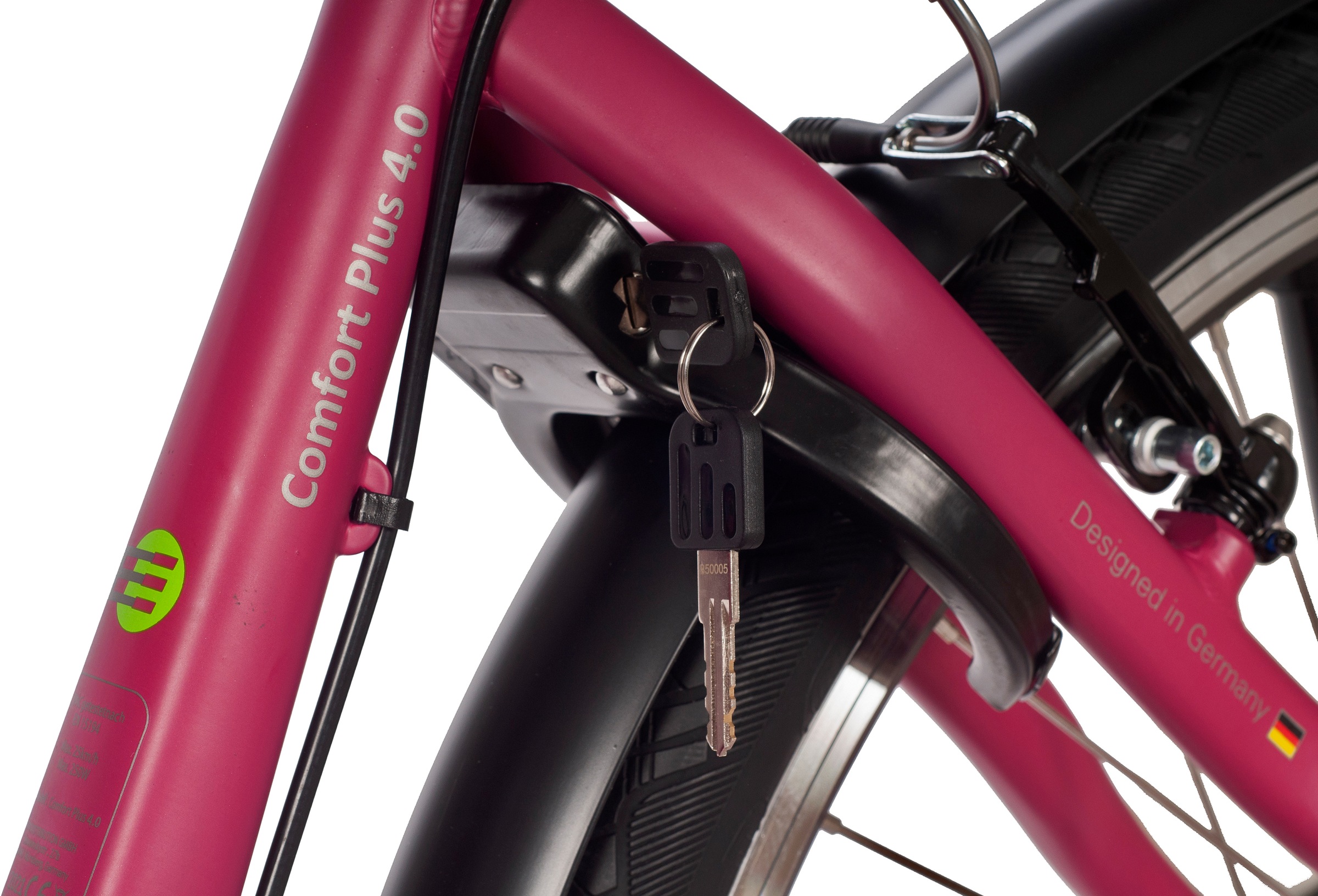 SAXONETTE E-Bike »Comfort Plus 4.0«, 7 Gang, Shimano, Frontmotor 250 W, Pedelec, Elektrofahrrad für Damen u. Herren