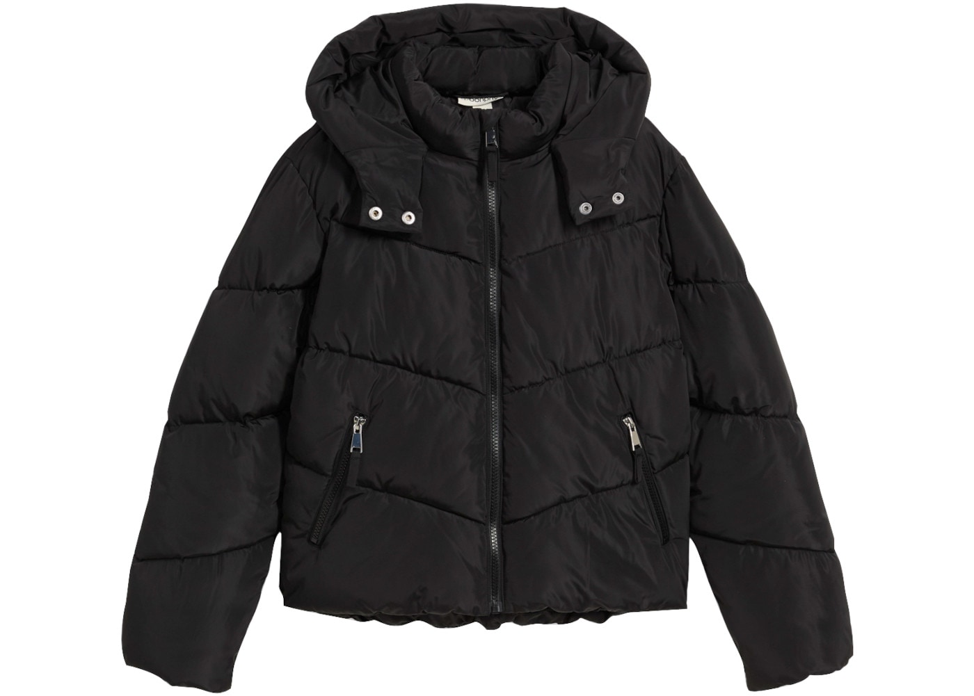 bonprix Winterjacke mit Kapuze, Regular Fit