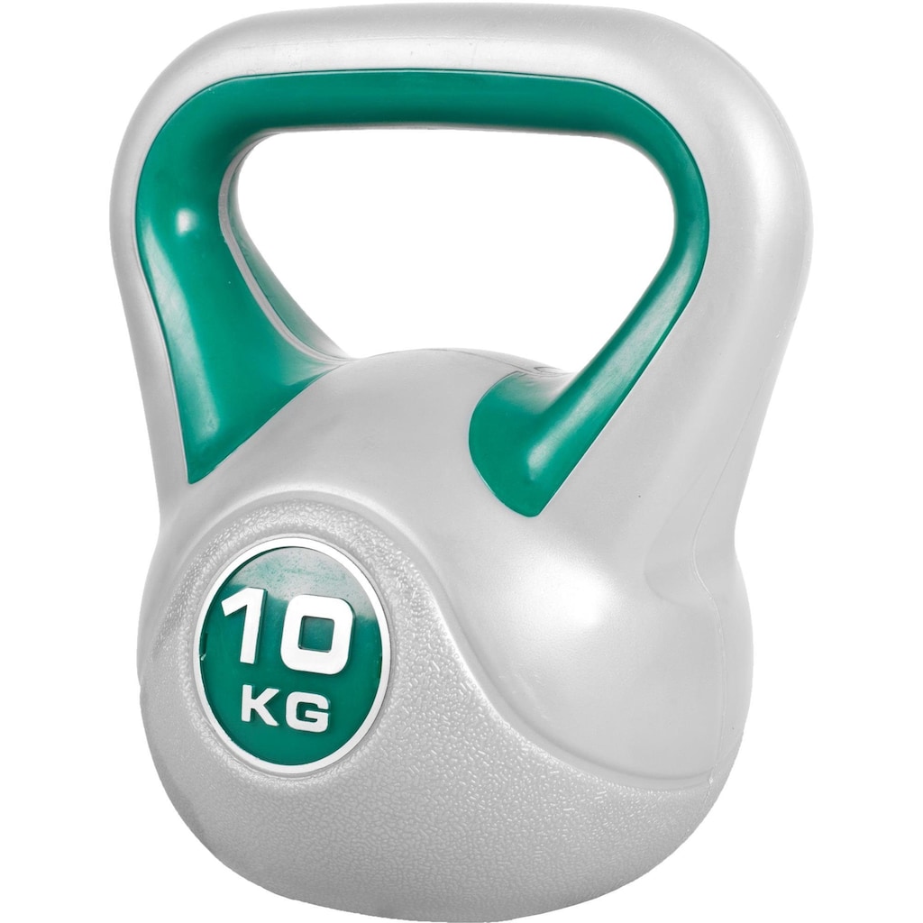 GORILLA SPORTS Kettlebell »Kettlebell Stylish Kunststoff 10 kg«