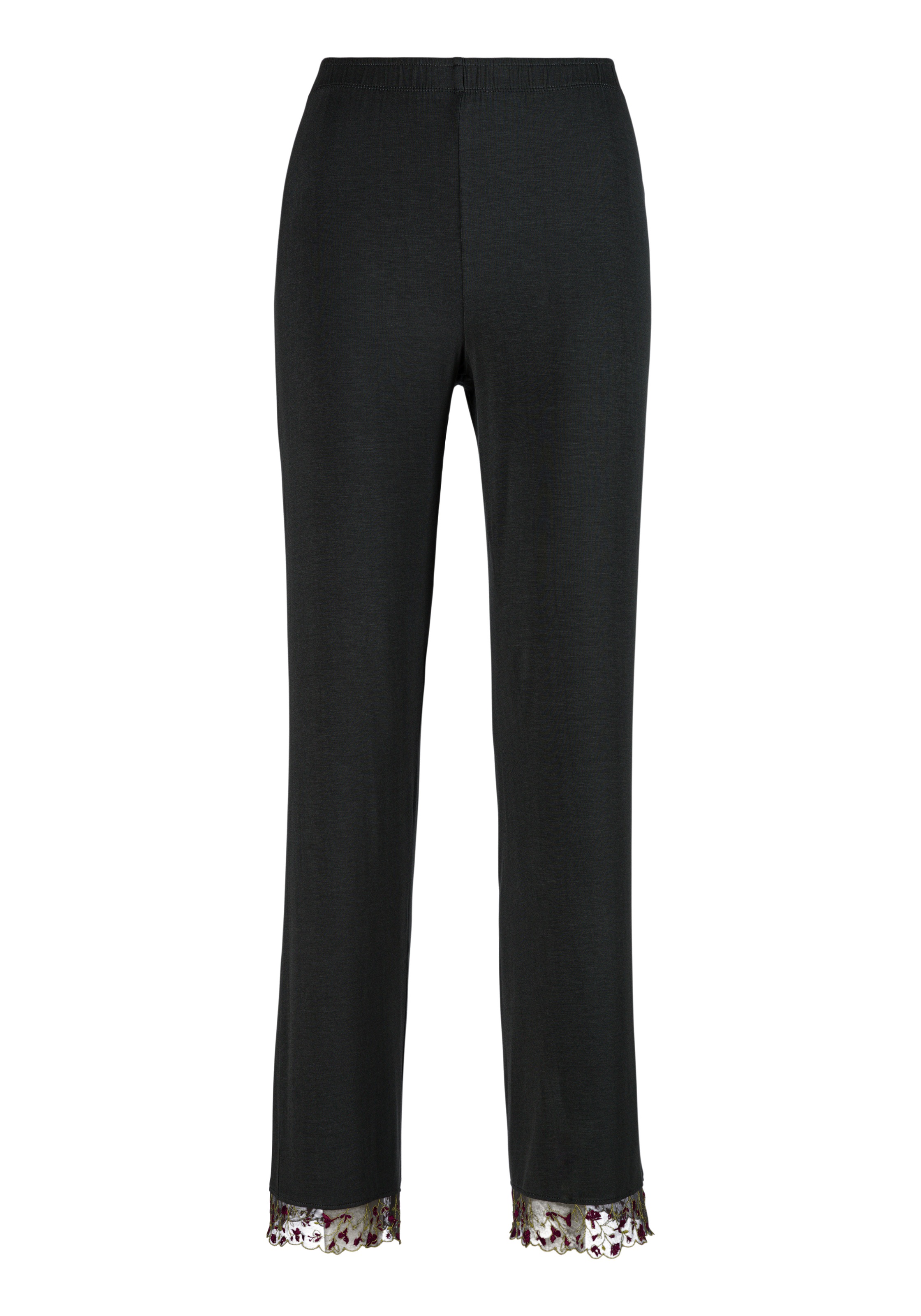 LASCANA Pyjama Set, 2 mit bunten Spitzendetails