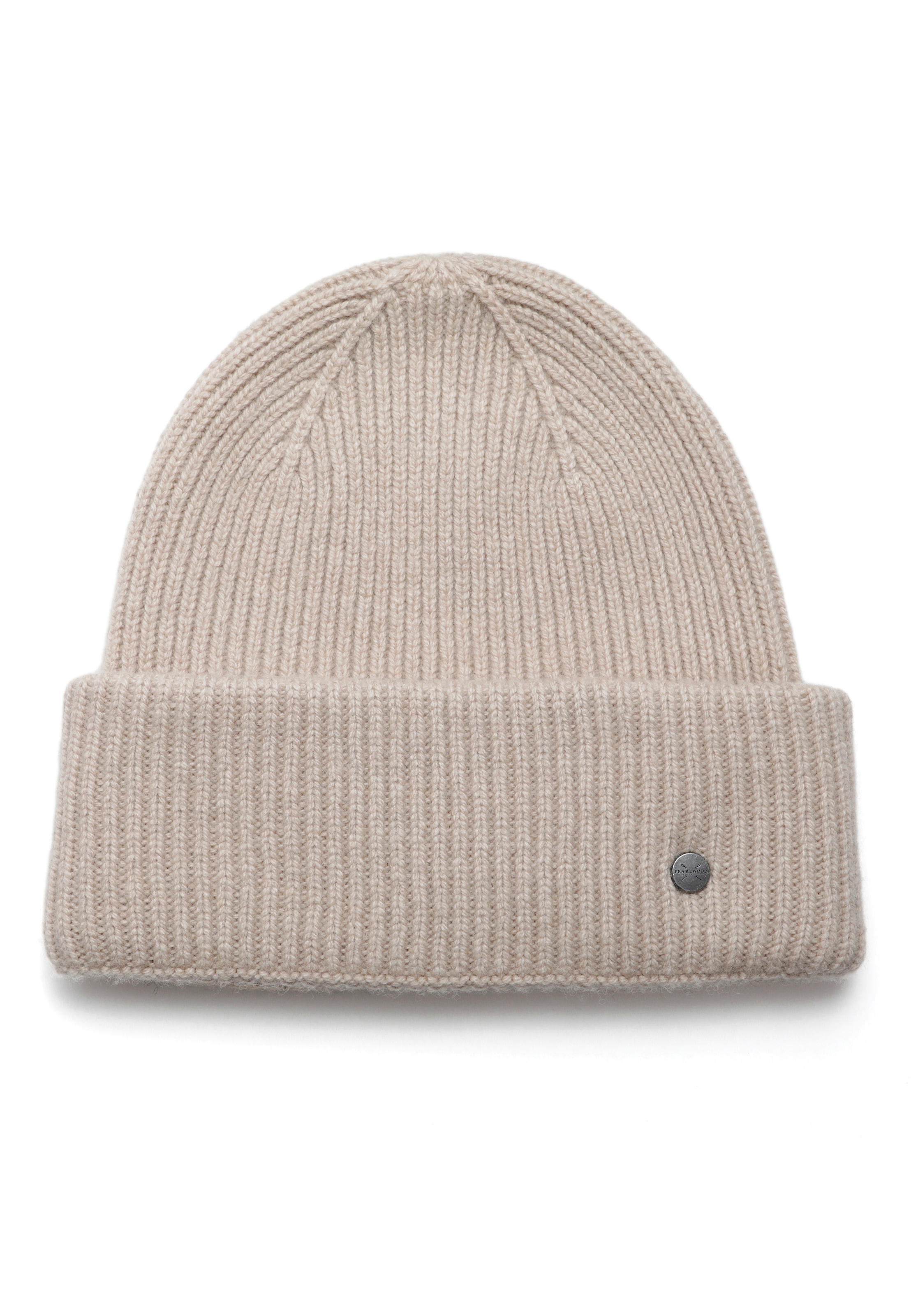 PEARLWOOD Strickmütze »IVA« Feinripp, breiter Umschlag, Temperaturregulierend, Wollanteil