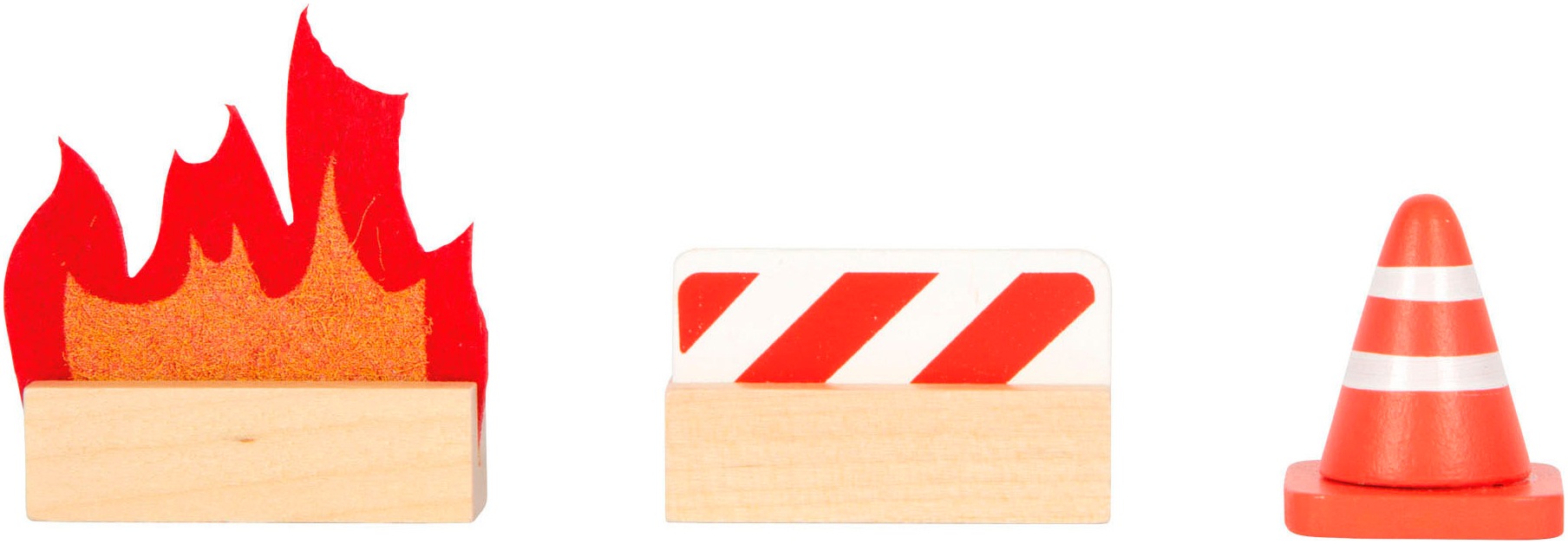 Small Foot Spielwelt »Große Feuerwache mit Zubehör« batteriebetriebenes Sound- & Lichtmodul für realistische Einsätze