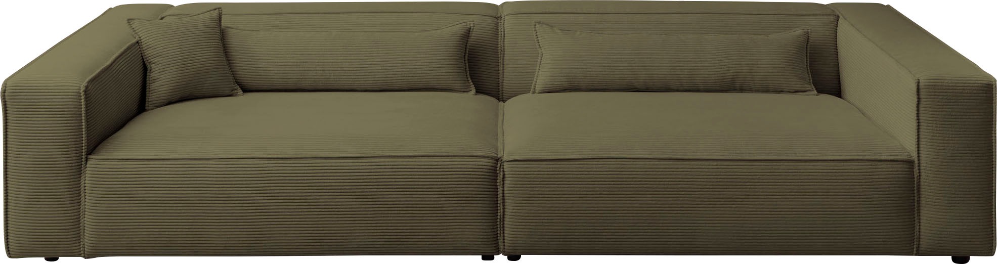 LeGer Home by Lena Gercke 3-Sitzer »PIARA, XXL Sofa mit Kedernaht, Big-Sofa günstig online kaufen