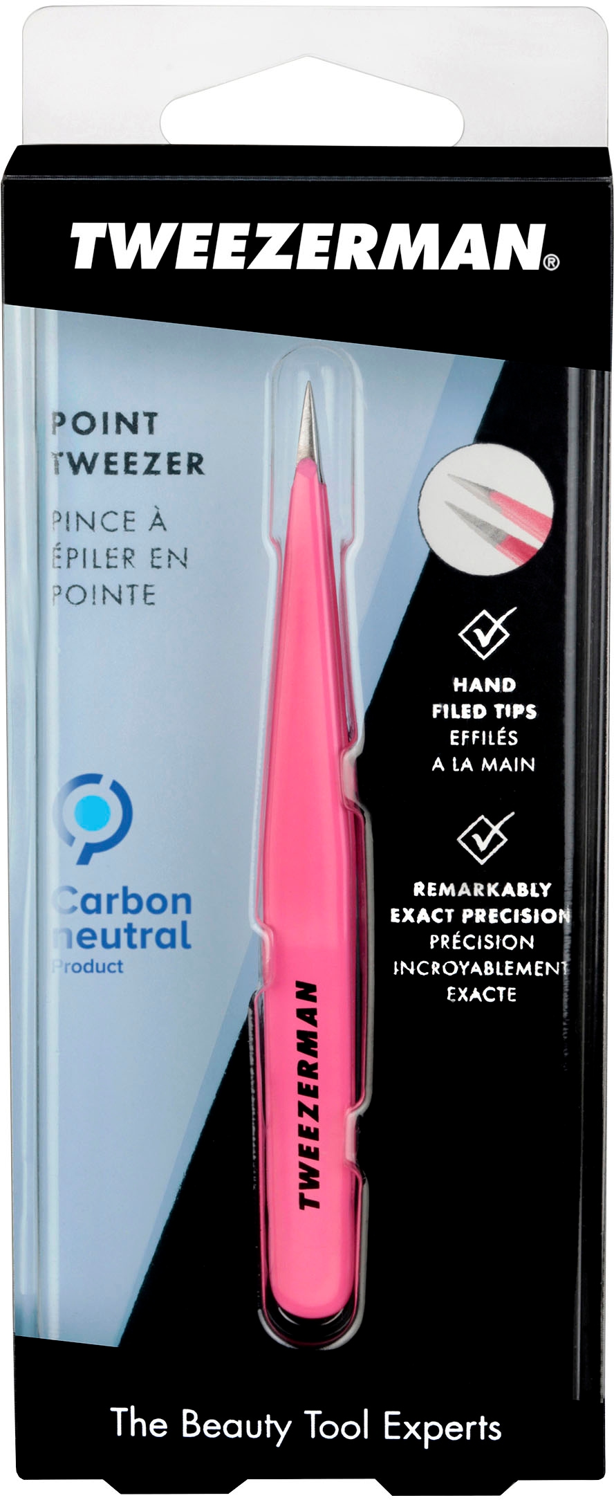 Pinzette »TWEEZERMAN | Point Tweezer: Spitze Pinzette in Pink«