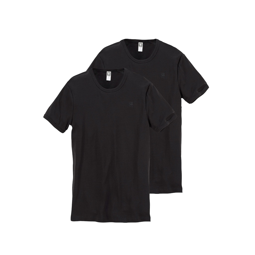 G-Star RAW T-Shirt, (Packung, 2er-Pack)