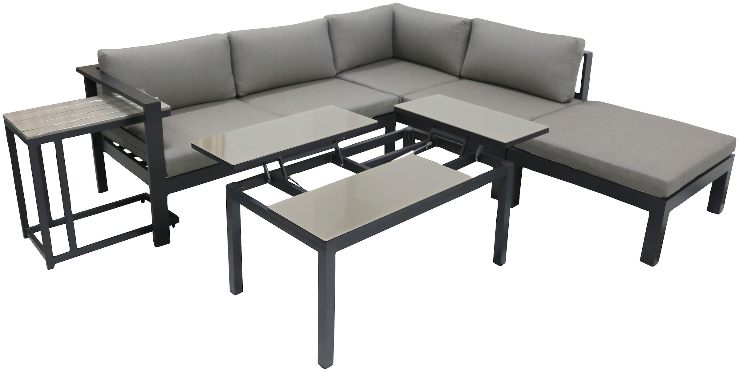 Garden Pleasure Gartenlounge-Set »MIRANDA«, (5 tlg.)