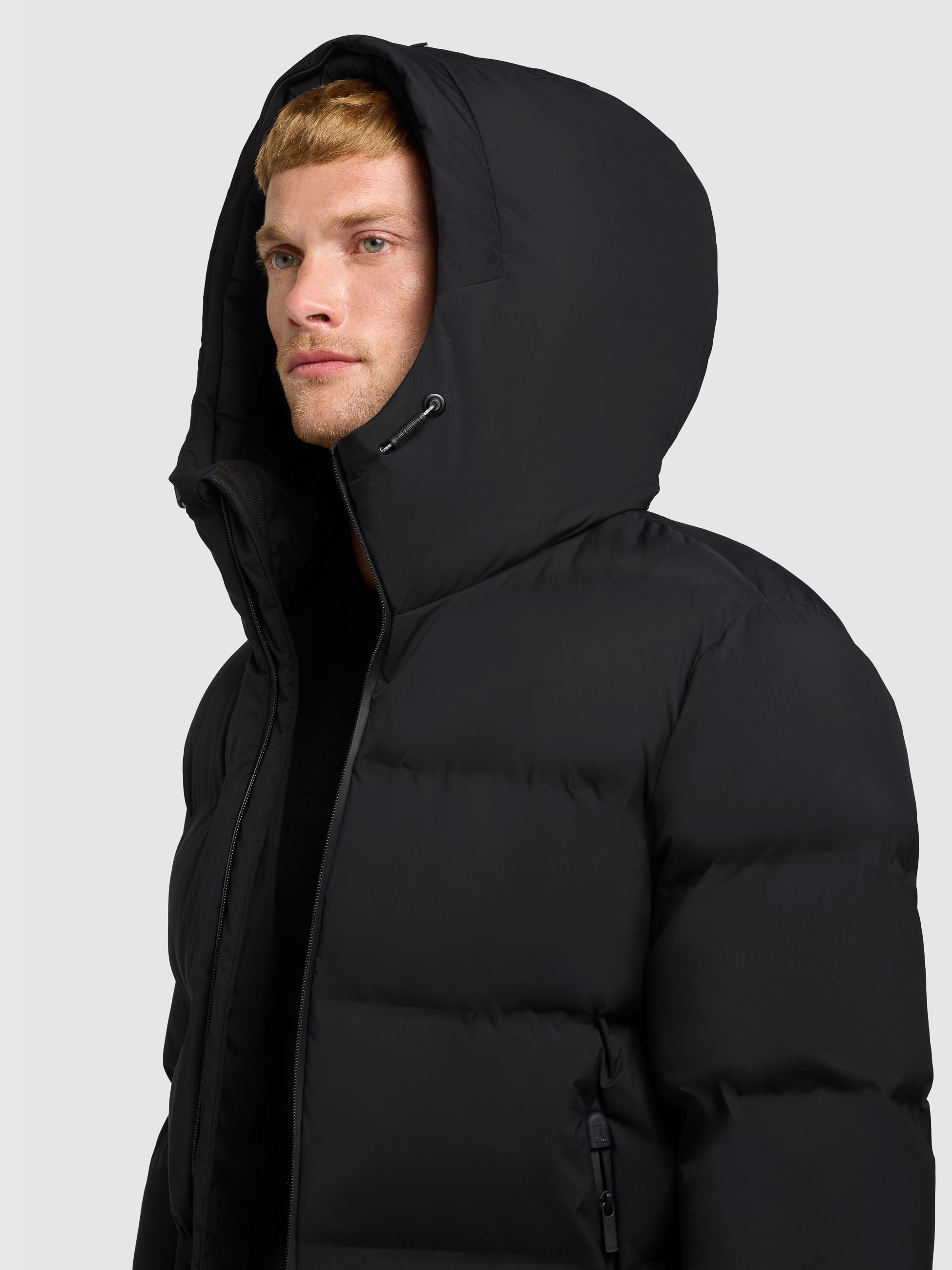 khujo Steppmantel »CAIUS3« mit praktischem 2-Wege-Reißverschluss