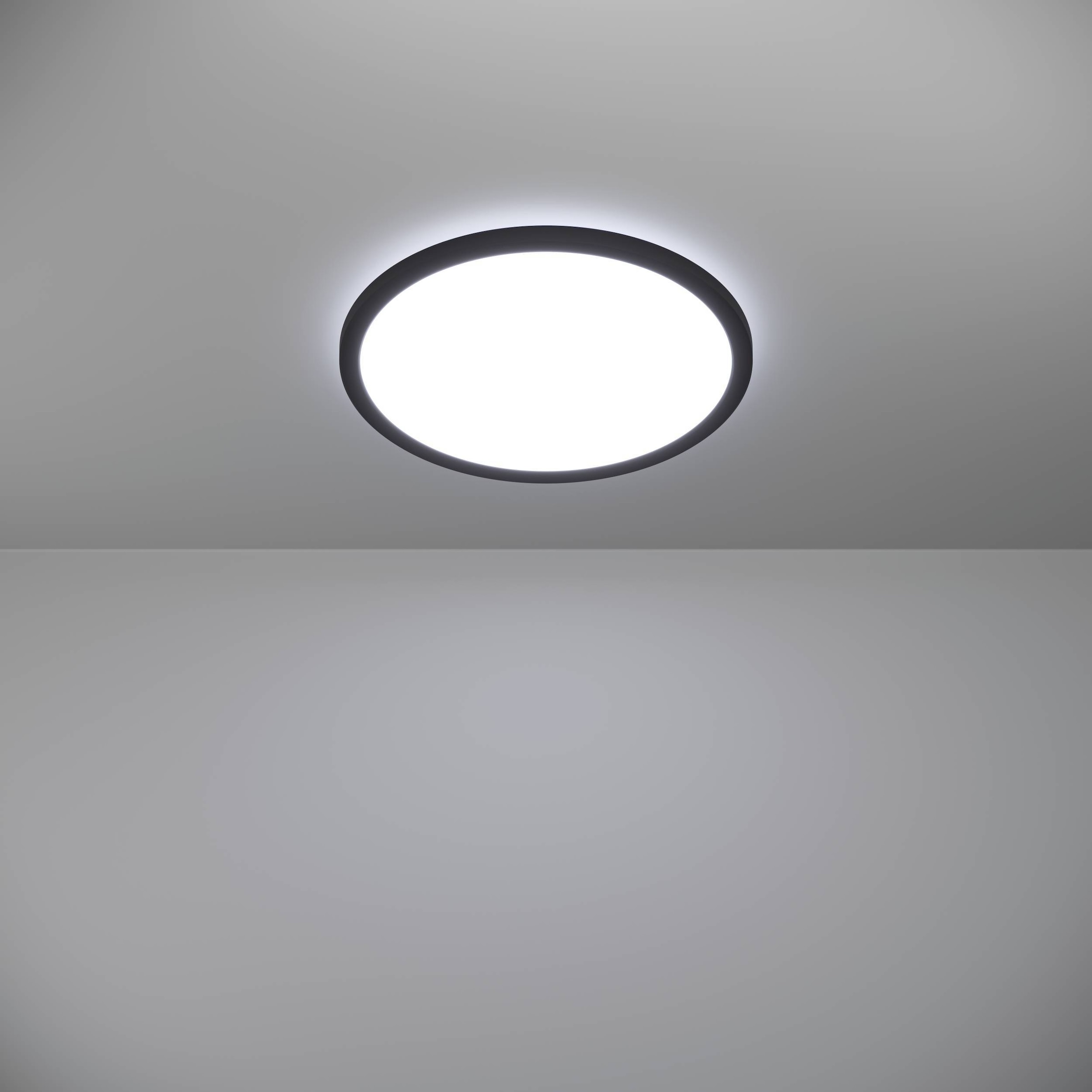 EGLO Deckenleuchte »Rovito Deckenlampe, Deckenbeleuchtung, Badlampe, Kunststoff, IP44« LED-Modul 1 Stk. Kaltweiß | Neutralweiß | Warmweiß