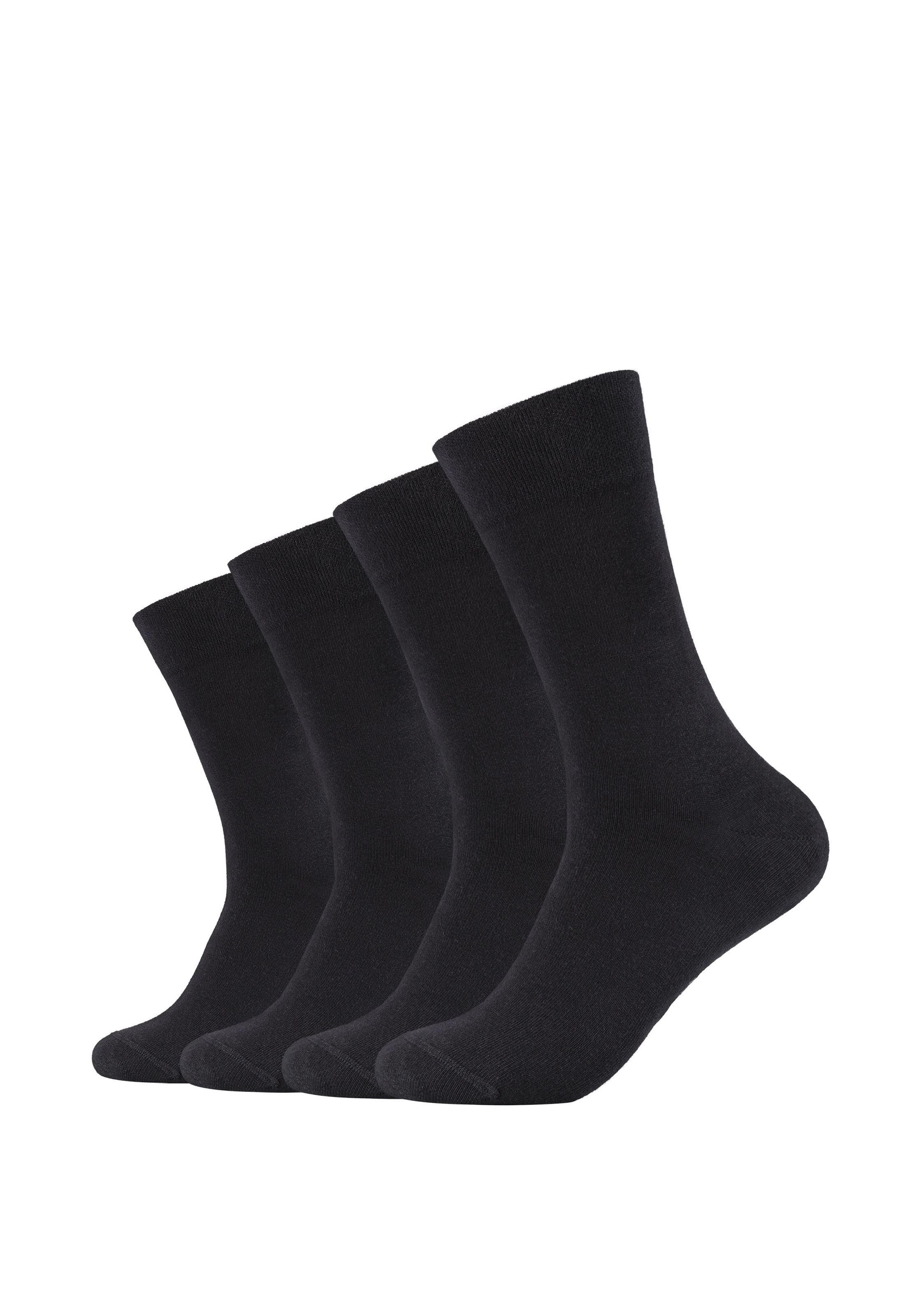 Camano Socken »ca-soft«, (4 Paar), verstärkter Fersen- und Zehenbereich
