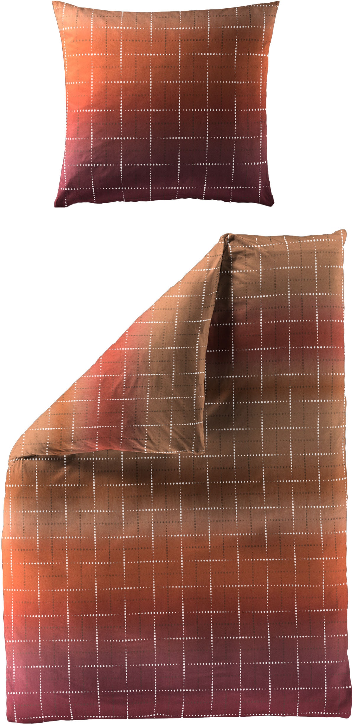 BIERBAUM Bettwäsche »4062« 2 Stk. tlg. Mako-Satin, 100 % Baumwolle, pflegel günstig online kaufen